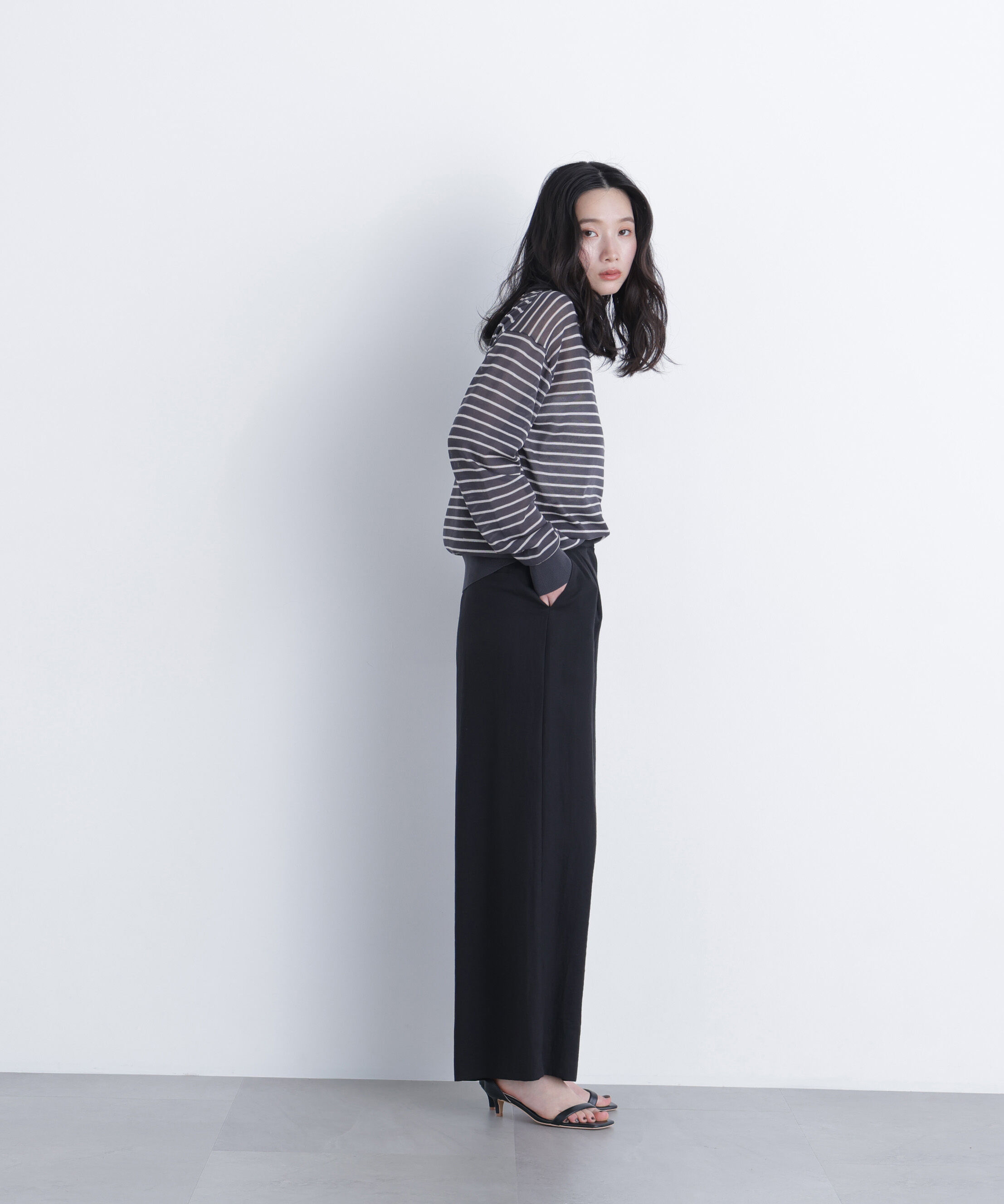  「〈N.〉シアーボクシーニット」|ニット・セーター|