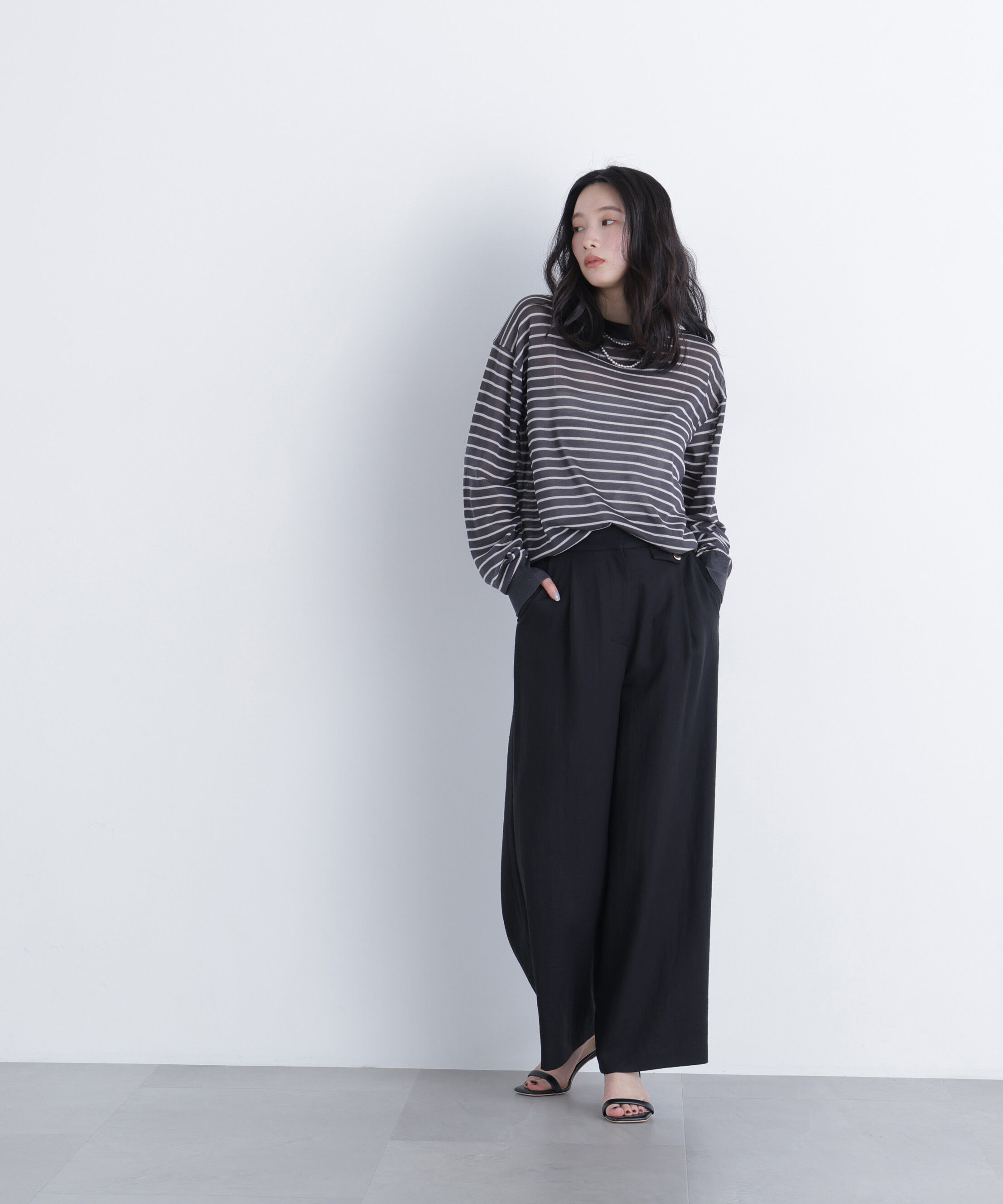  「〈N.〉シアーボクシーニット」|ニット・セーター|