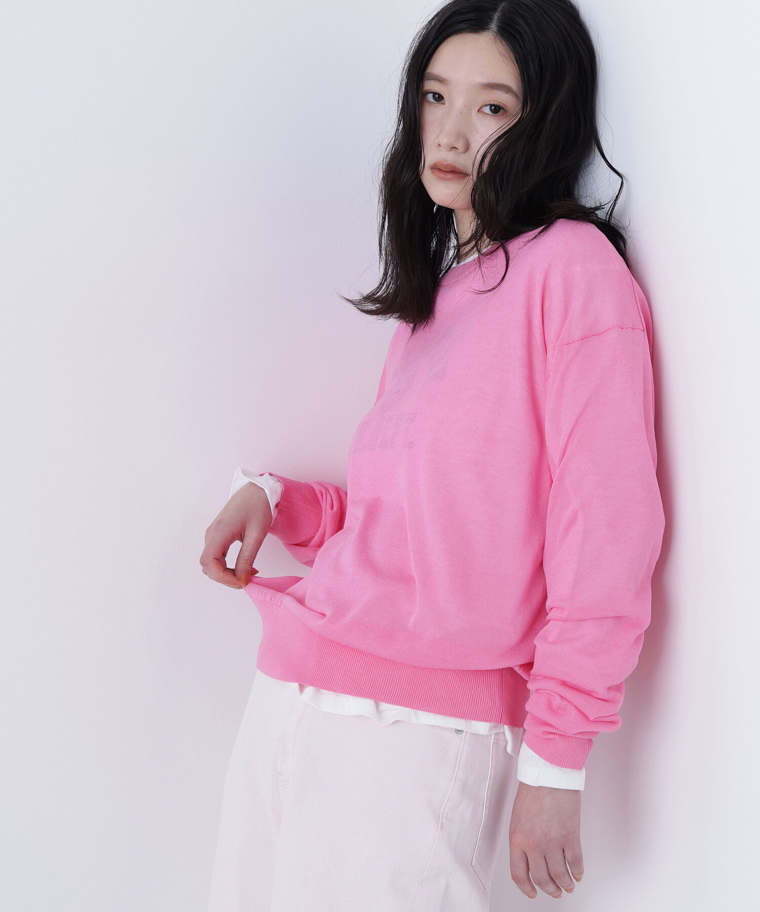  「〈N.〉シアーボクシーニット」|ニット・セーター|