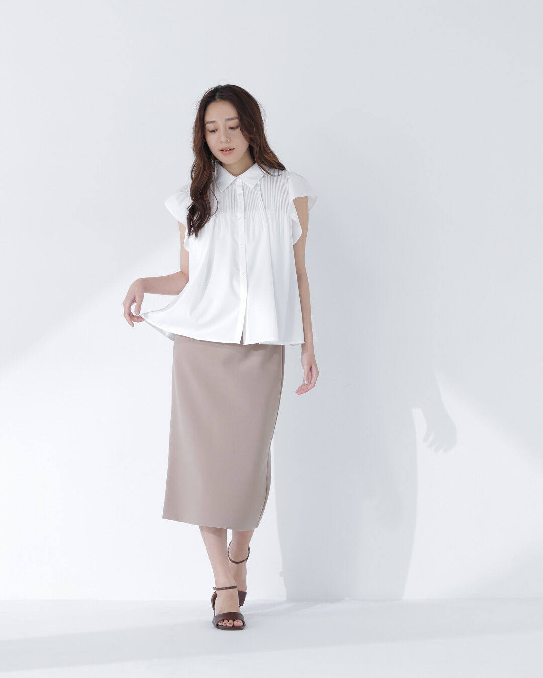  「ペンシルラインスカート」|スカート|