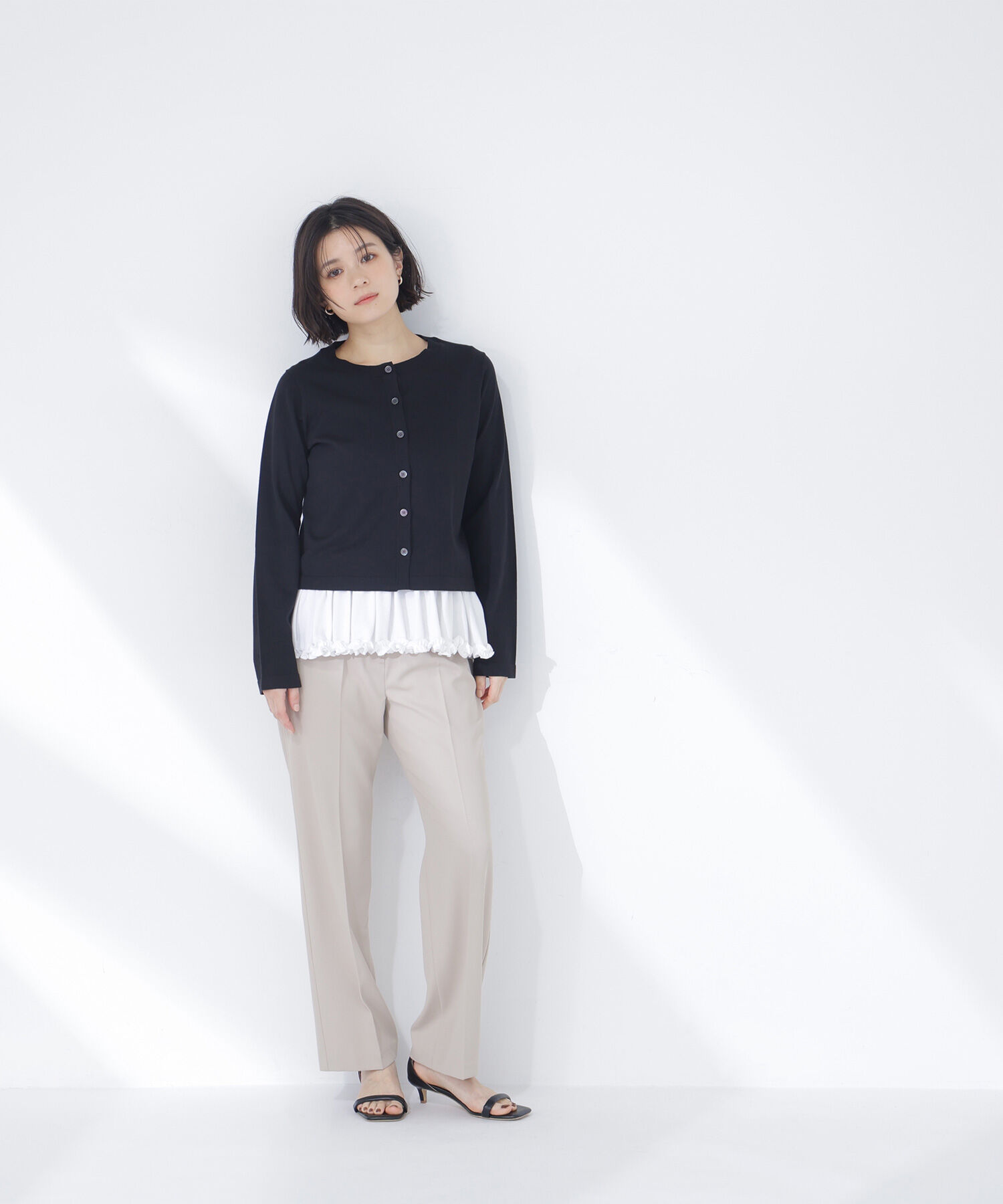  「セミフレアツイルパンツ」|その他|