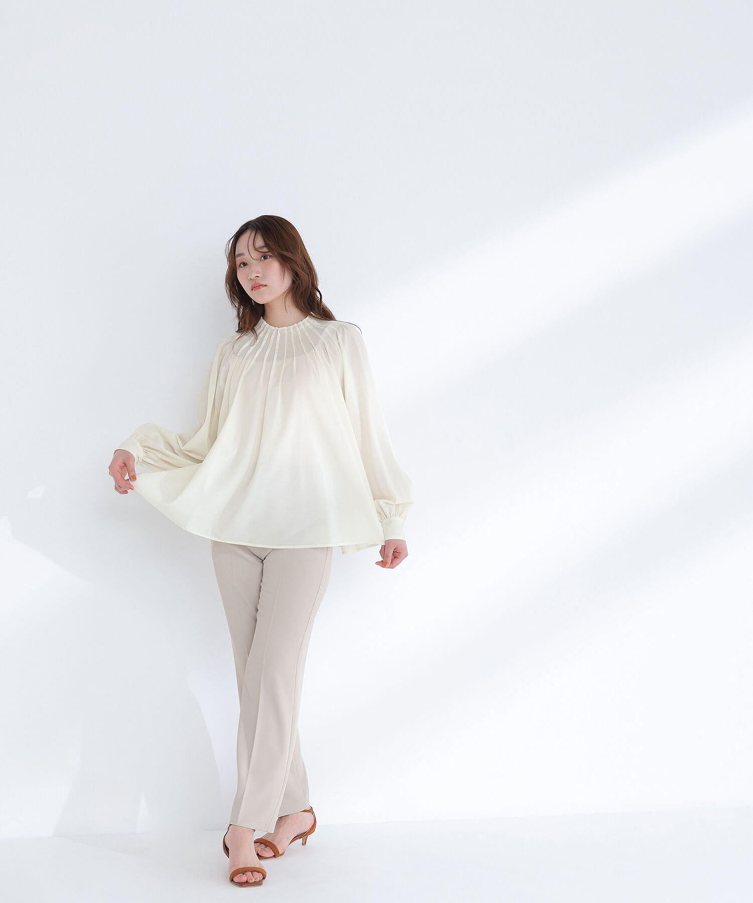  「セミフレアツイルパンツ」|その他|