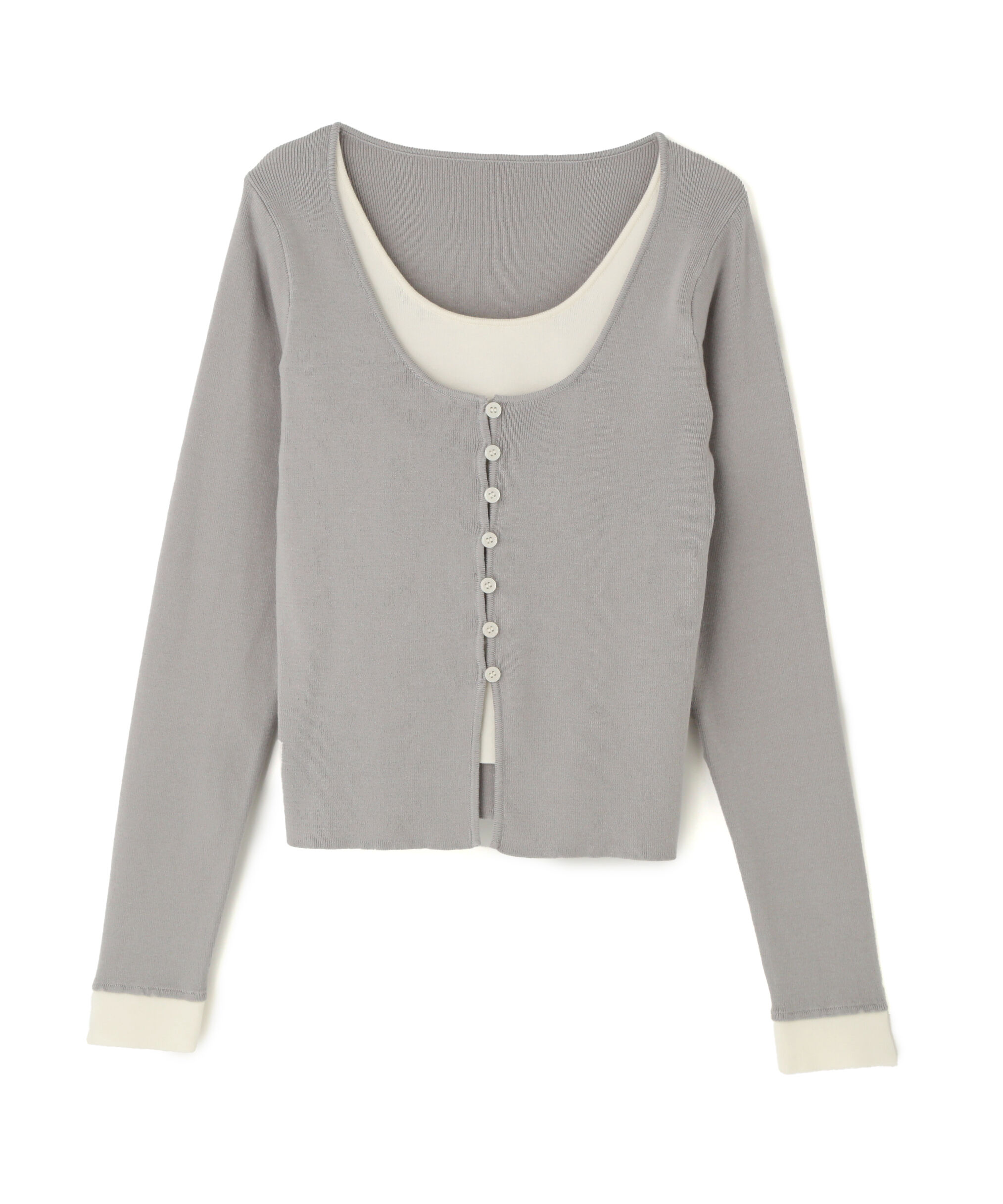  「レイヤードライクニット」|ニット・セーター|