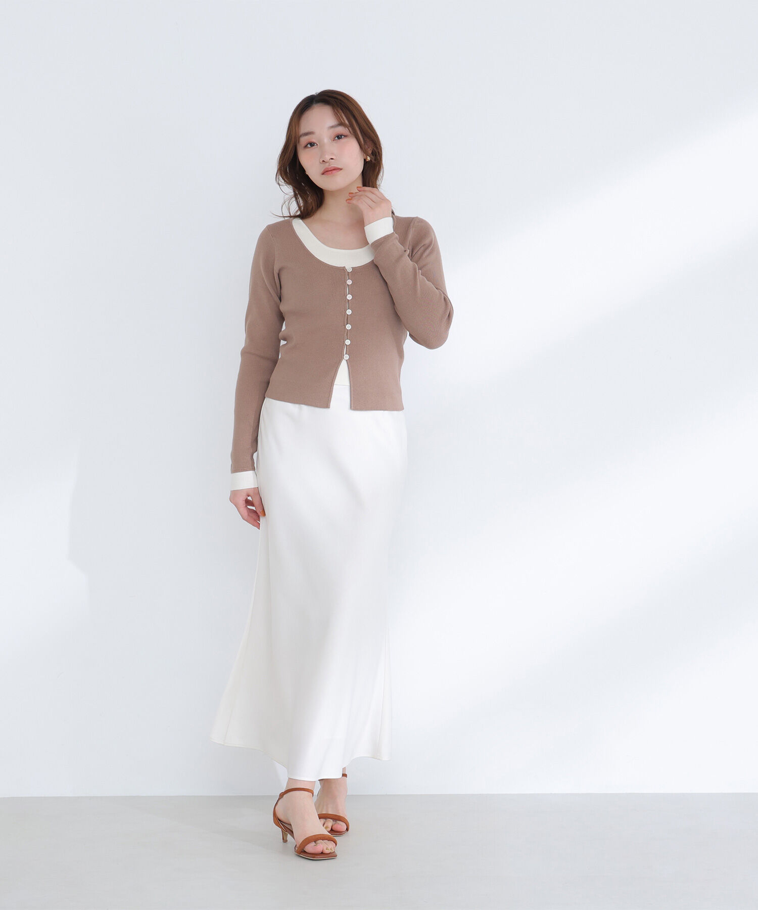  「レイヤードライクニット」|ニット・セーター|