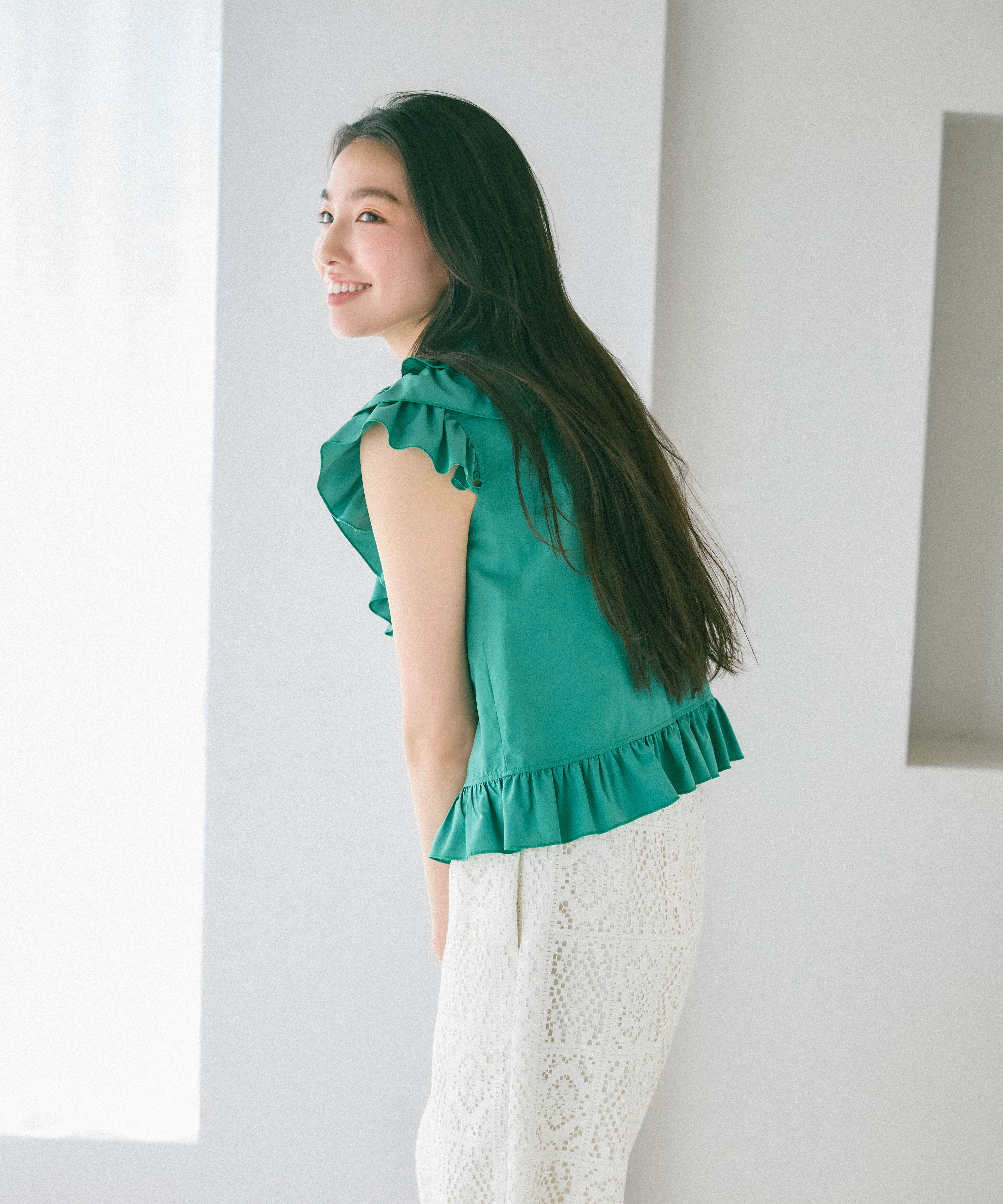  「〈N.〉ラッフルブラウス」|シャツ・ブラウス|