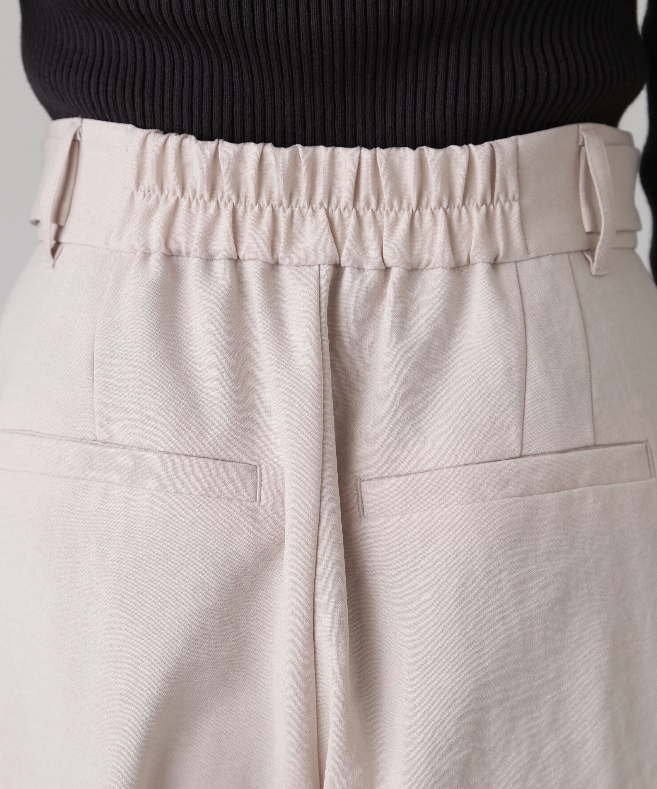  「[低身長サイズ/Sシリーズ]気流染めサイドボタンワイドパンツ」|その他|