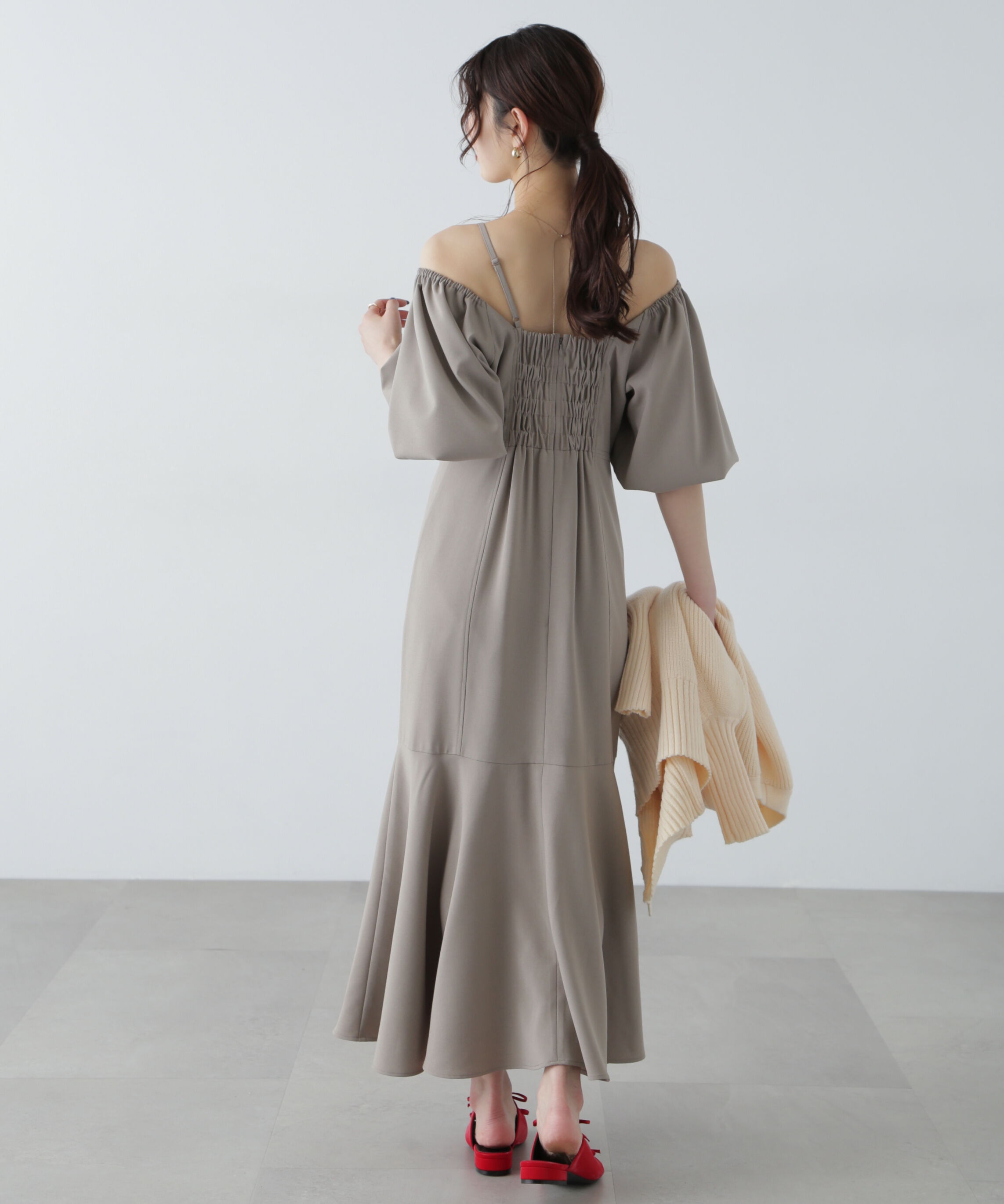  「2wayオフショルマーメイドワンピース」|ワンピース|