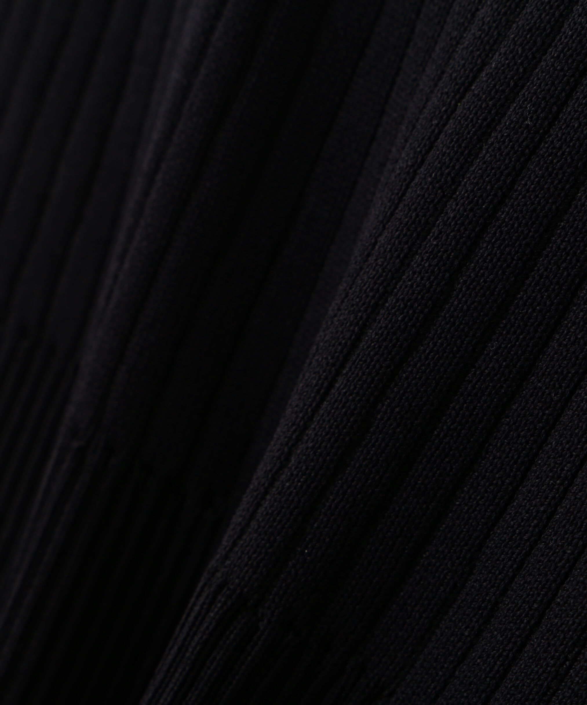  「2wayオフショルフリルリブ半袖ニット」|ニット・セーター|