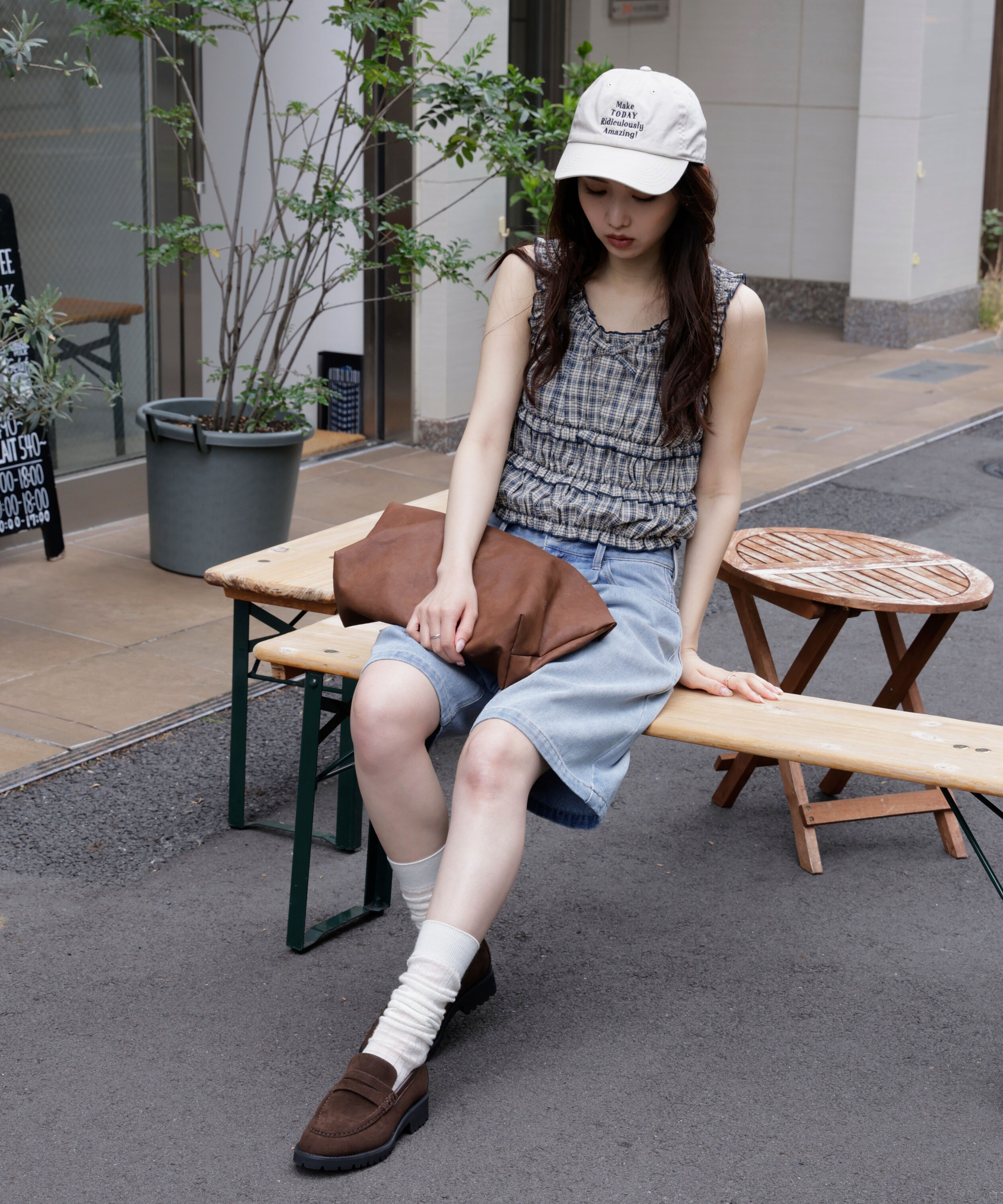  「シャーリングタンクトップブラウス」|シャツ・ブラウス|