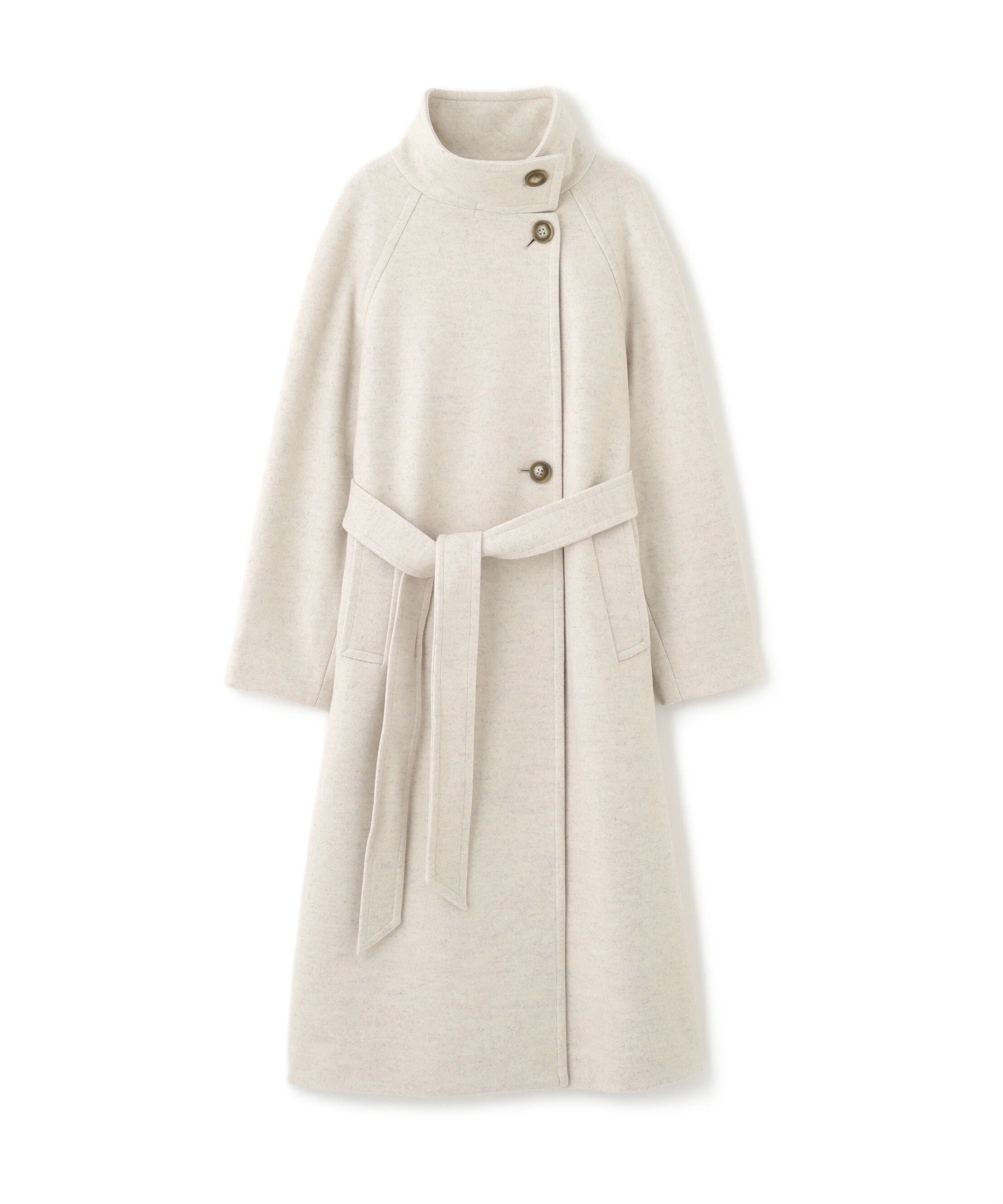  「[累計販売5000枚！選べる4色]スタンドカラーメルトンロングコート」|その他|