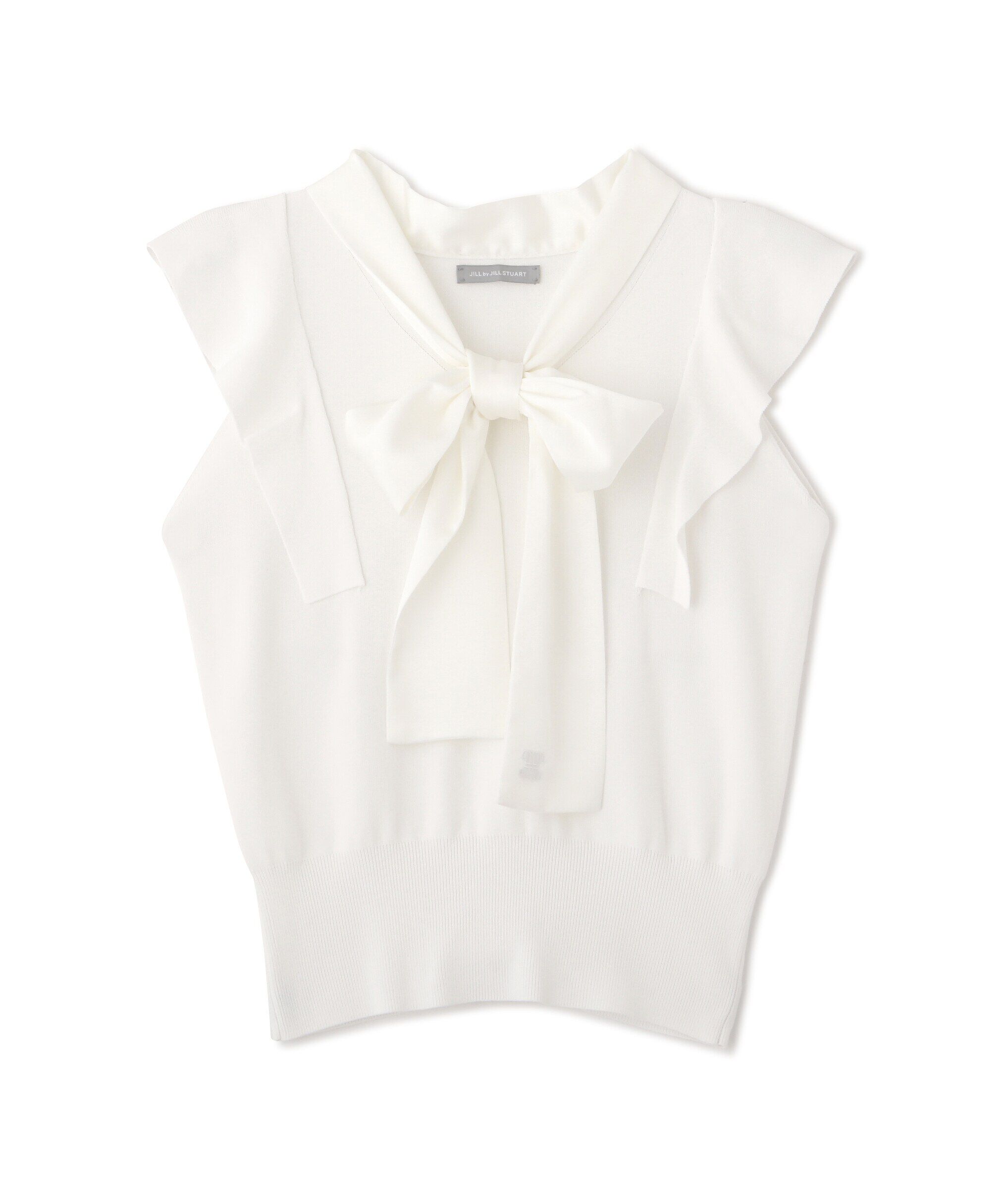  「サテンボウタイニットトップス」|ニット・セーター|