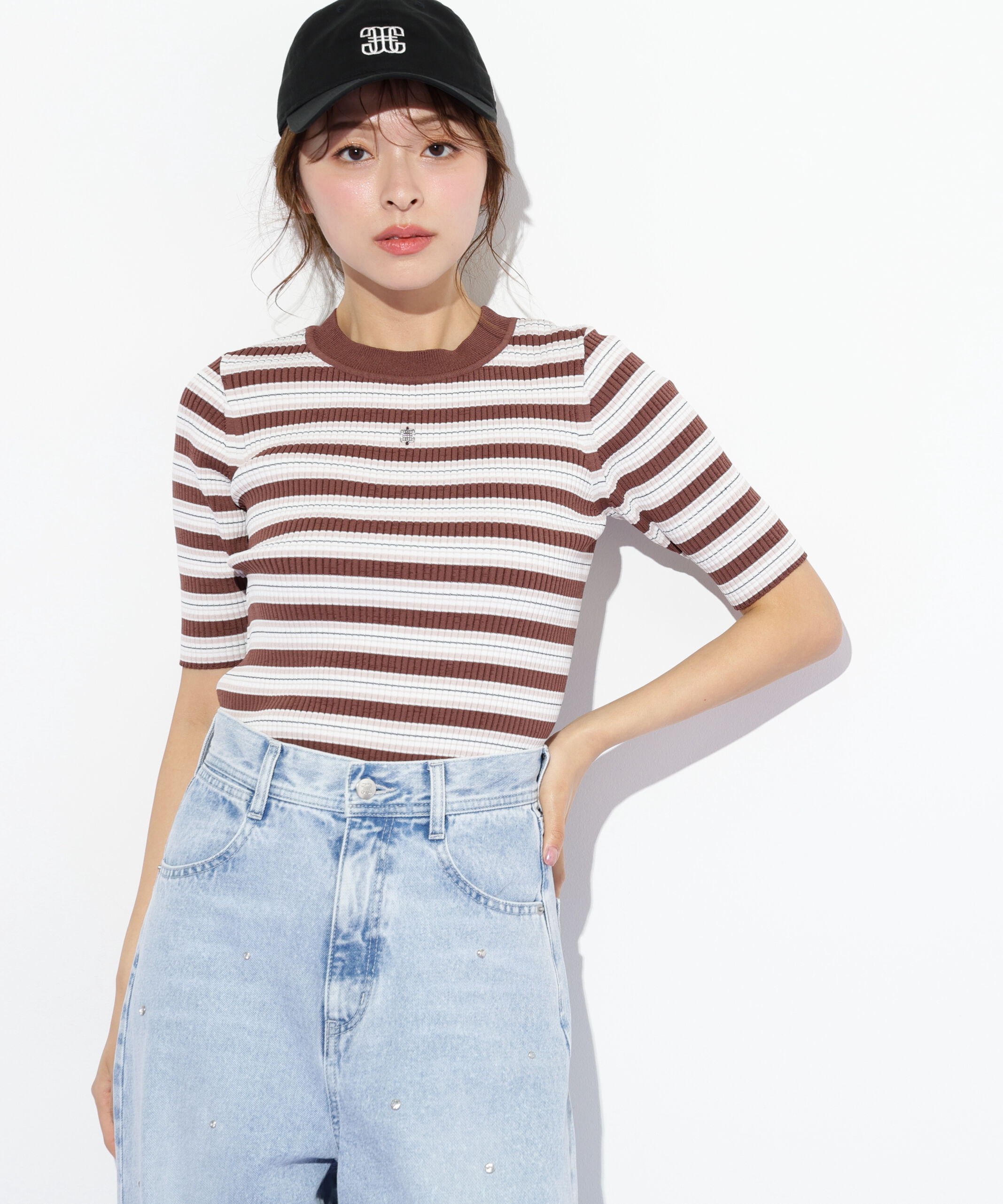  「マルチボーダーニット」|ニット・セーター|