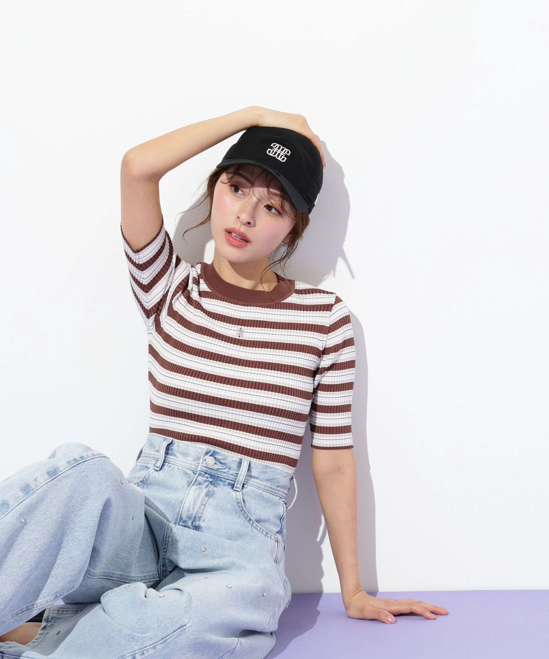  「マルチボーダーニット」|ニット・セーター|