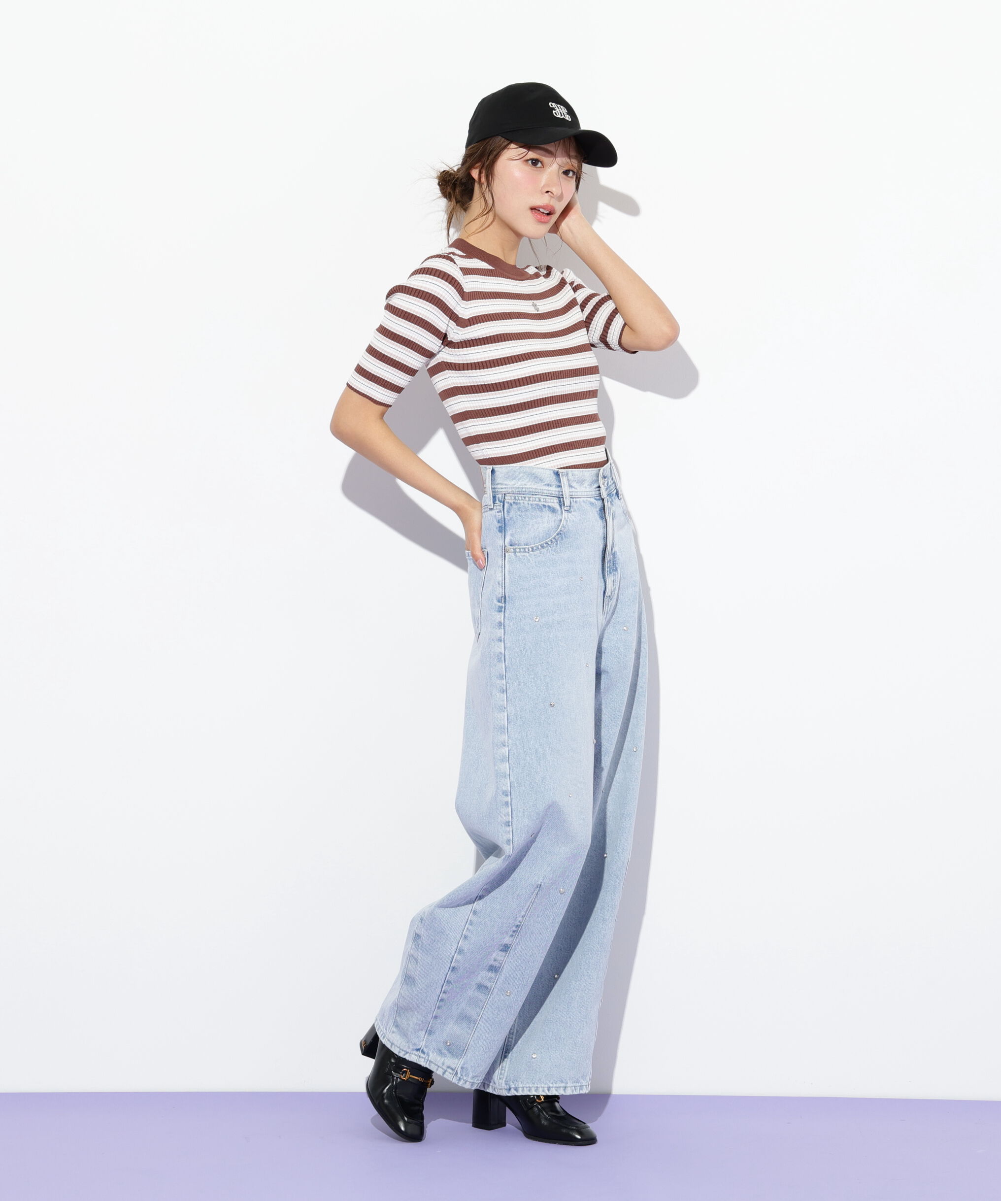  「マルチボーダーニット」|ニット・セーター|