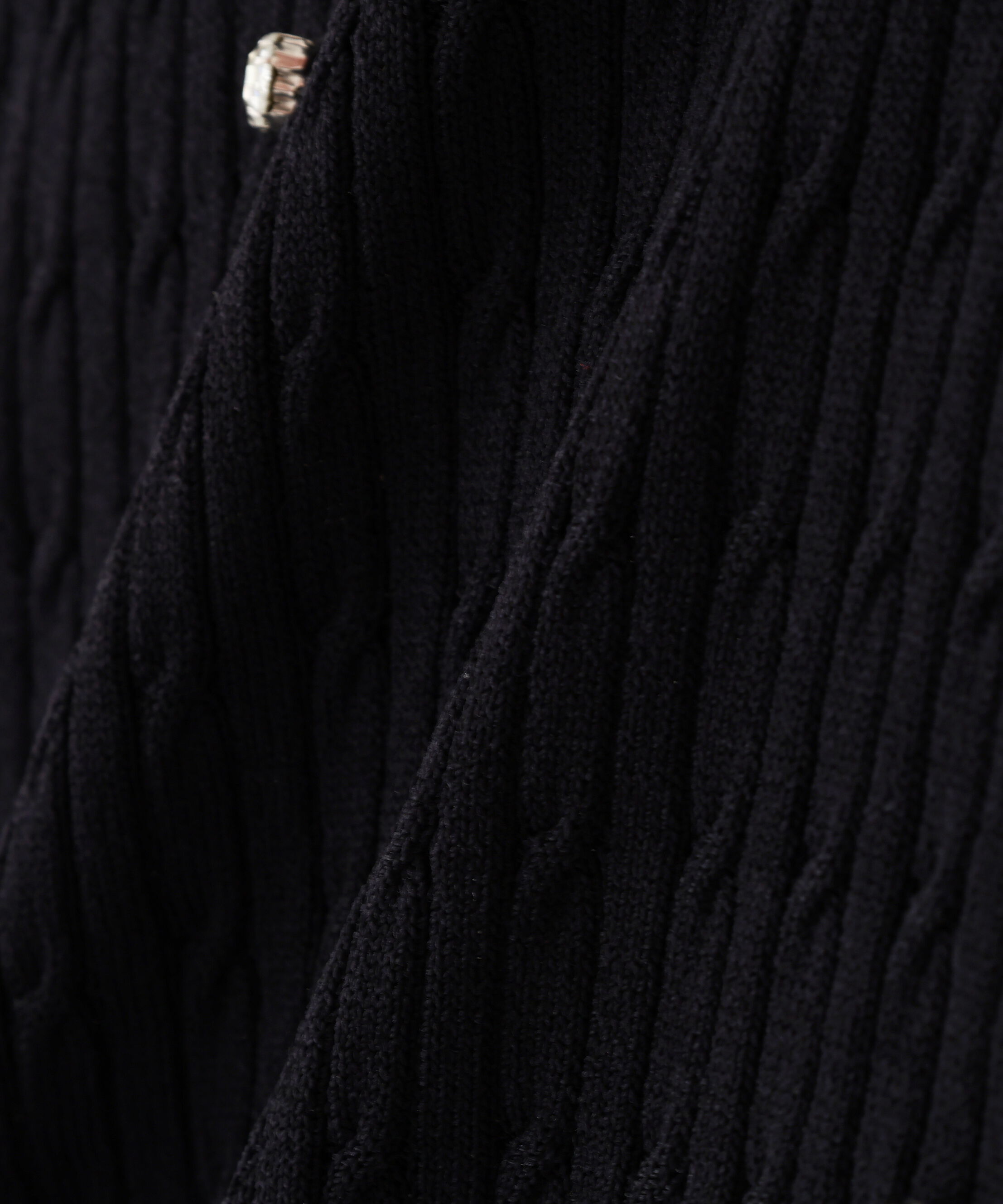  「ミニケーブルハート刺繍ニット」|ニット・セーター|