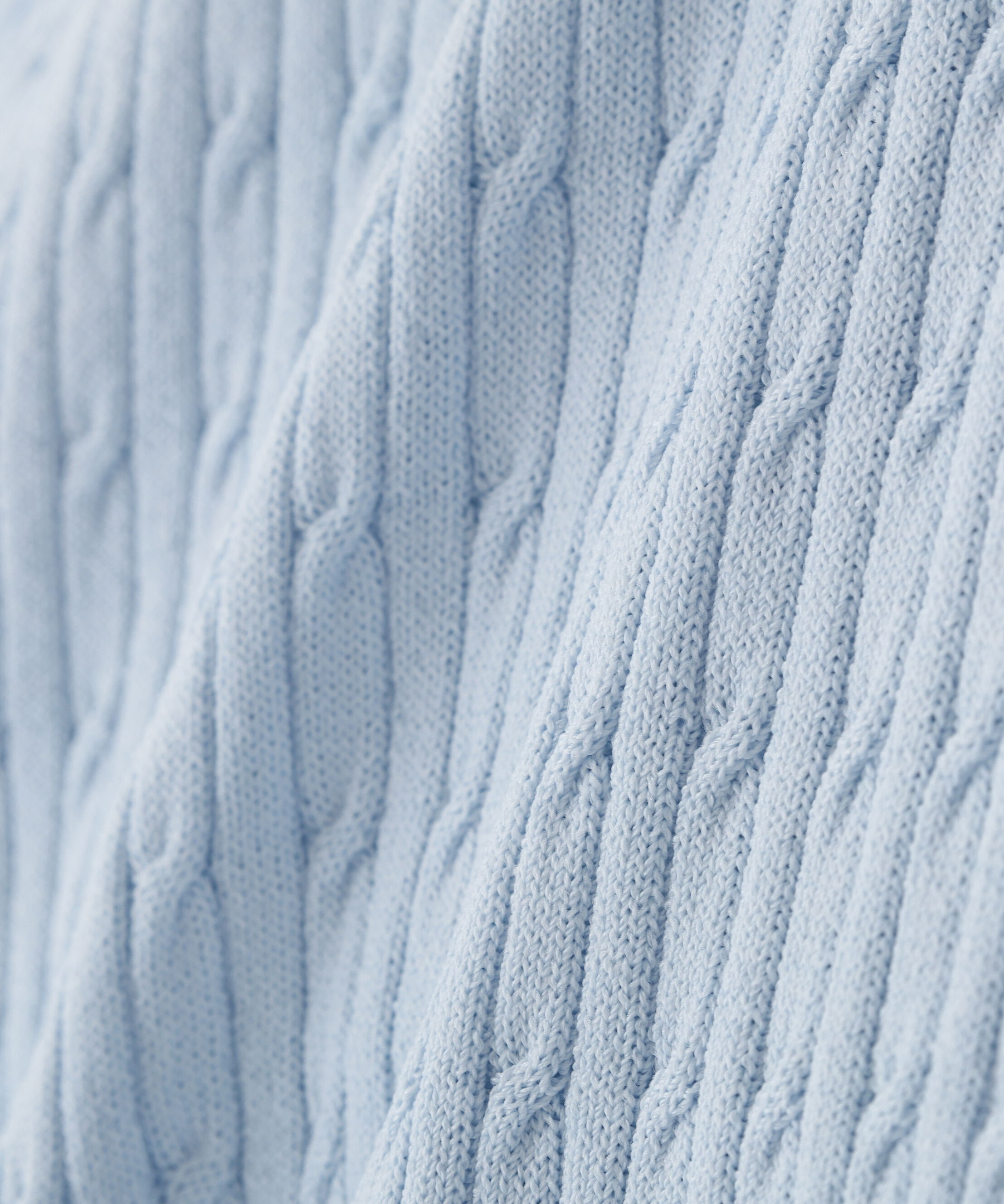  「ミニケーブルハート刺繍ニット」|ニット・セーター|