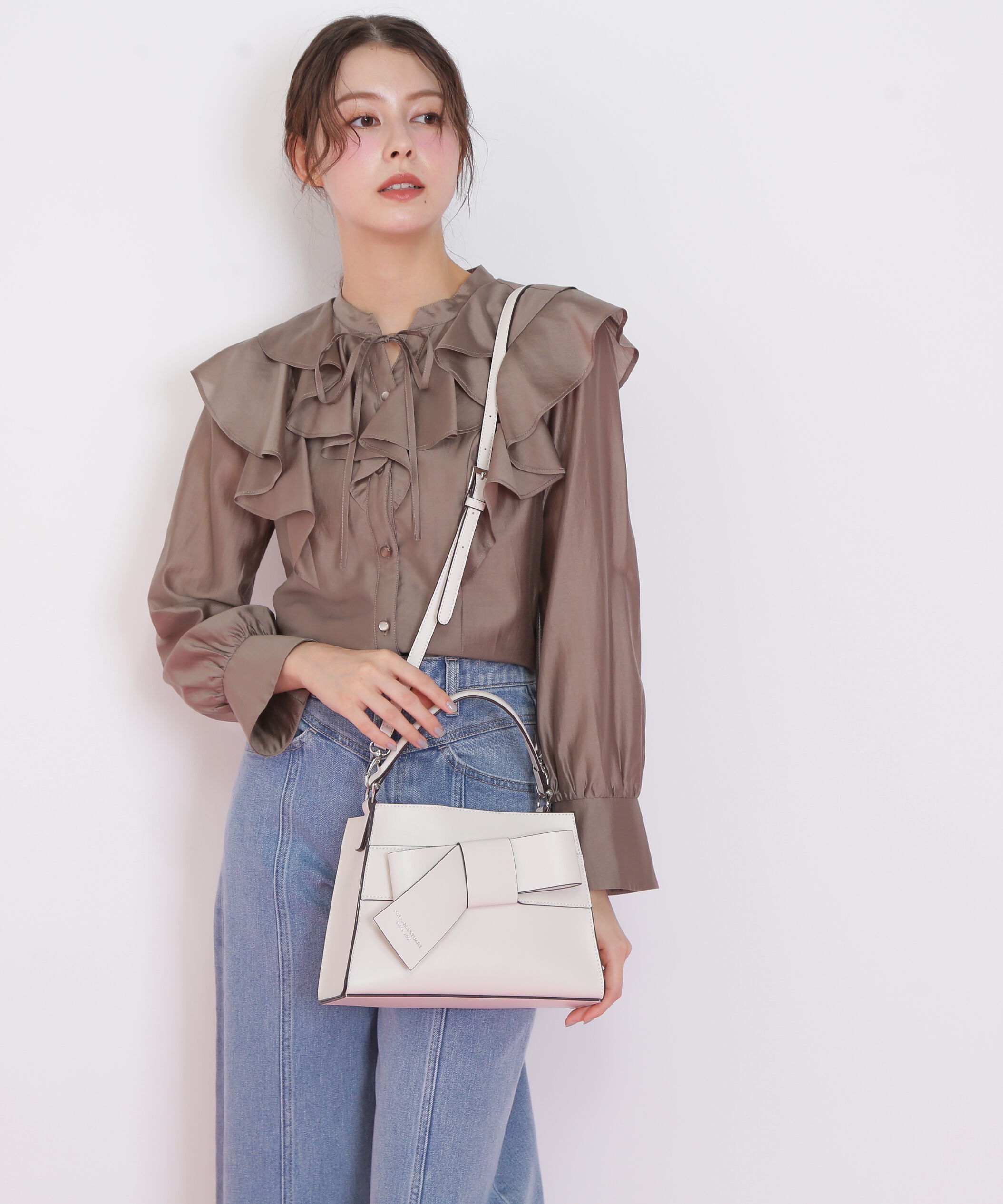  「＜リボンシリーズ＞ワンハンドルバッグ」|その他|