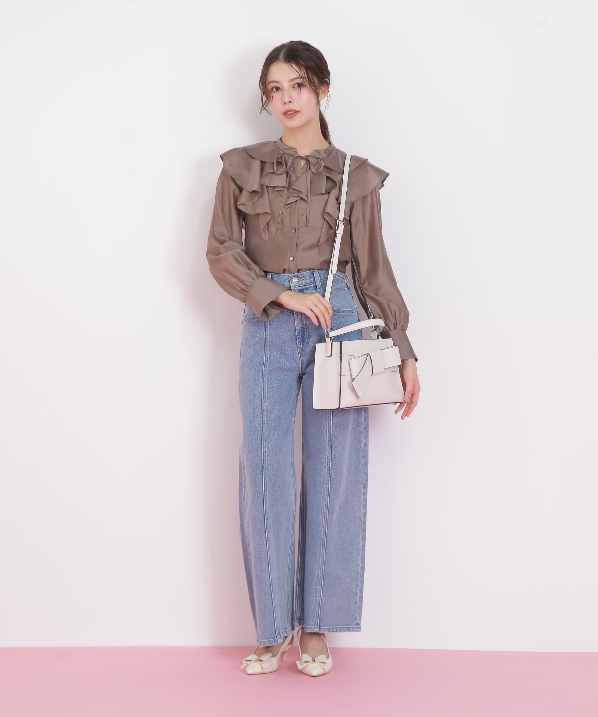  「＜リボンシリーズ＞ワンハンドルバッグ」|その他|