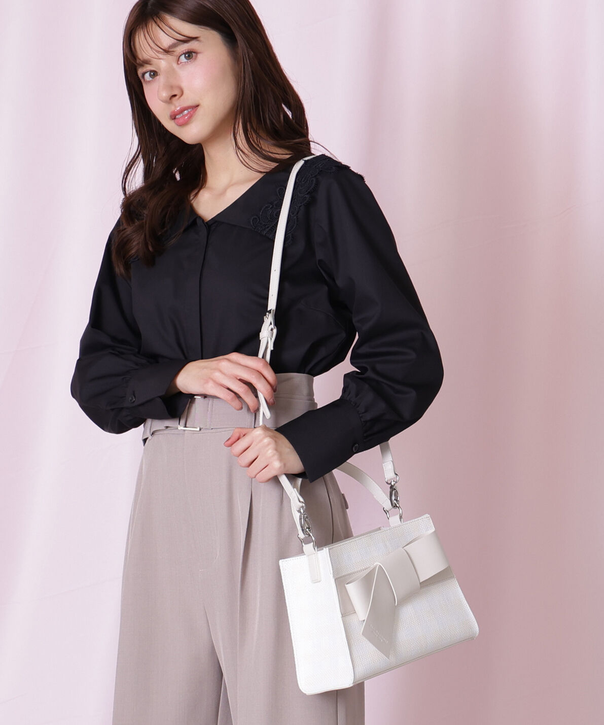  「＜リボンシリーズ＞ワンハンドルバッグ」|その他|