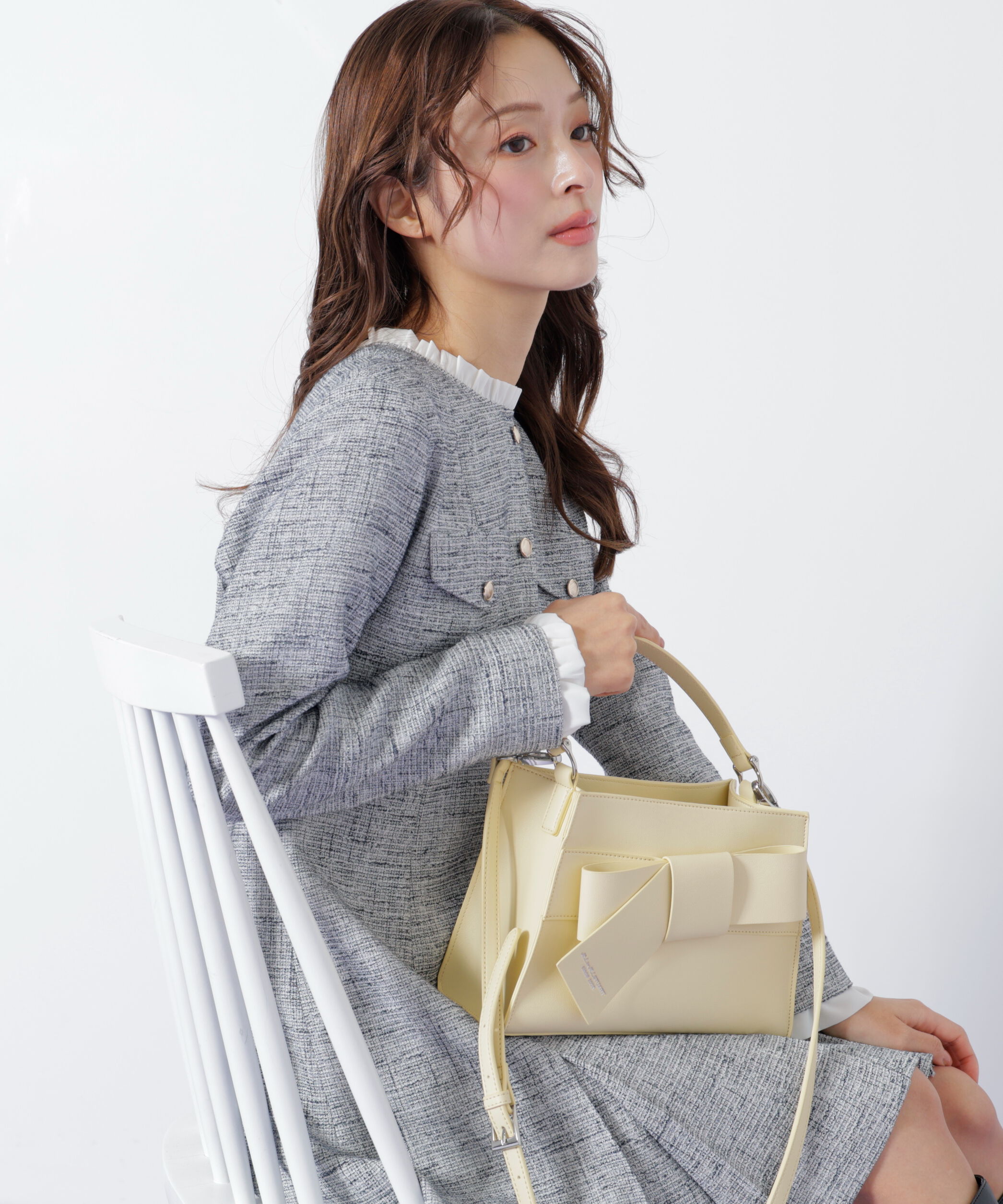  「＜リボンシリーズ＞ワンハンドルバッグ」|その他|