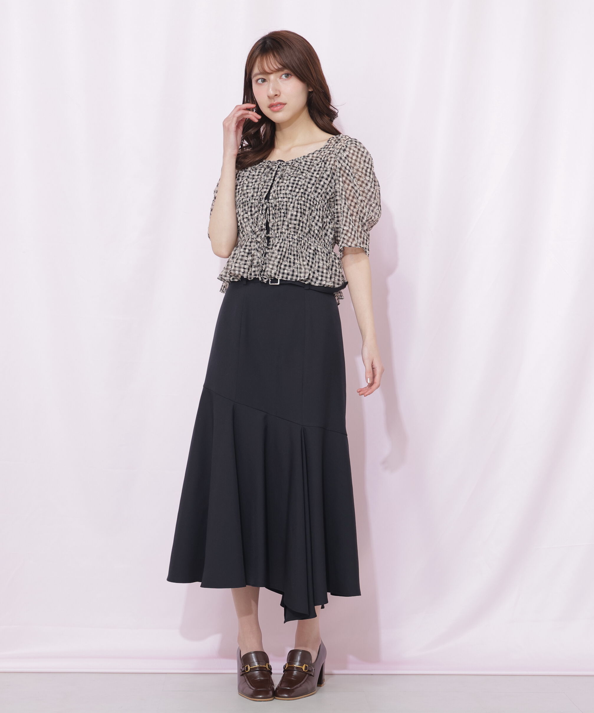  「イレギュラーヘムマーメイドスカート」|スカート|