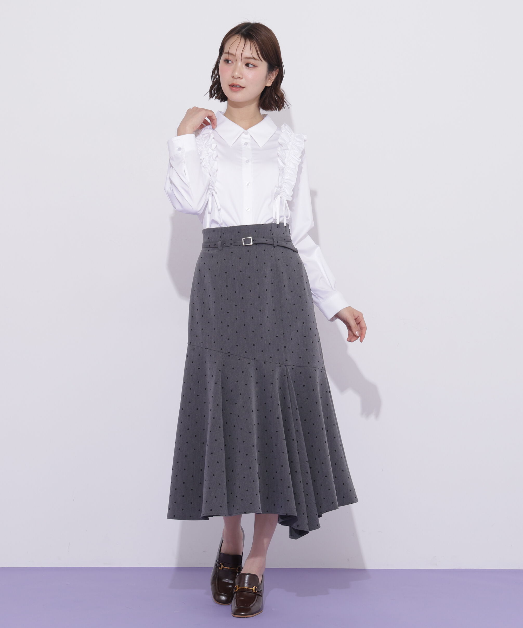  「イレギュラーヘムマーメイドスカート」|スカート|