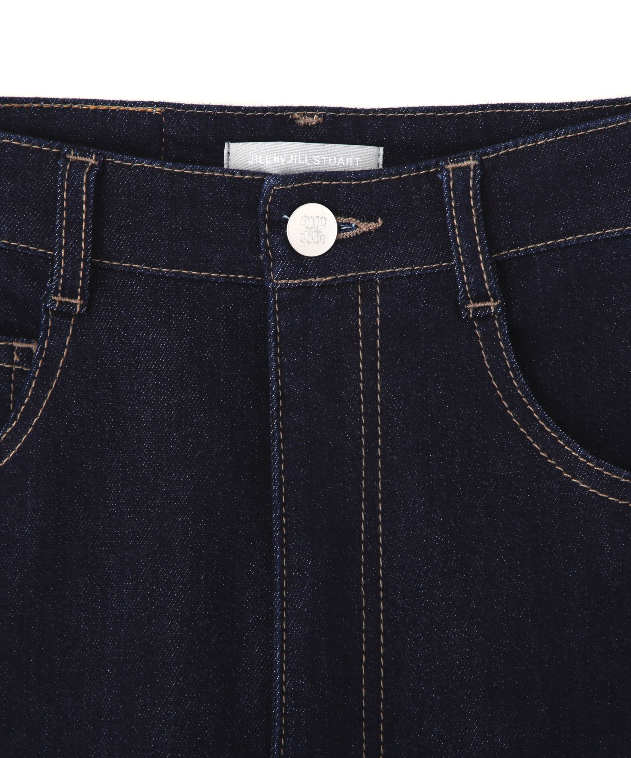  「サイドリボンフレアデニムパンツ」|その他|