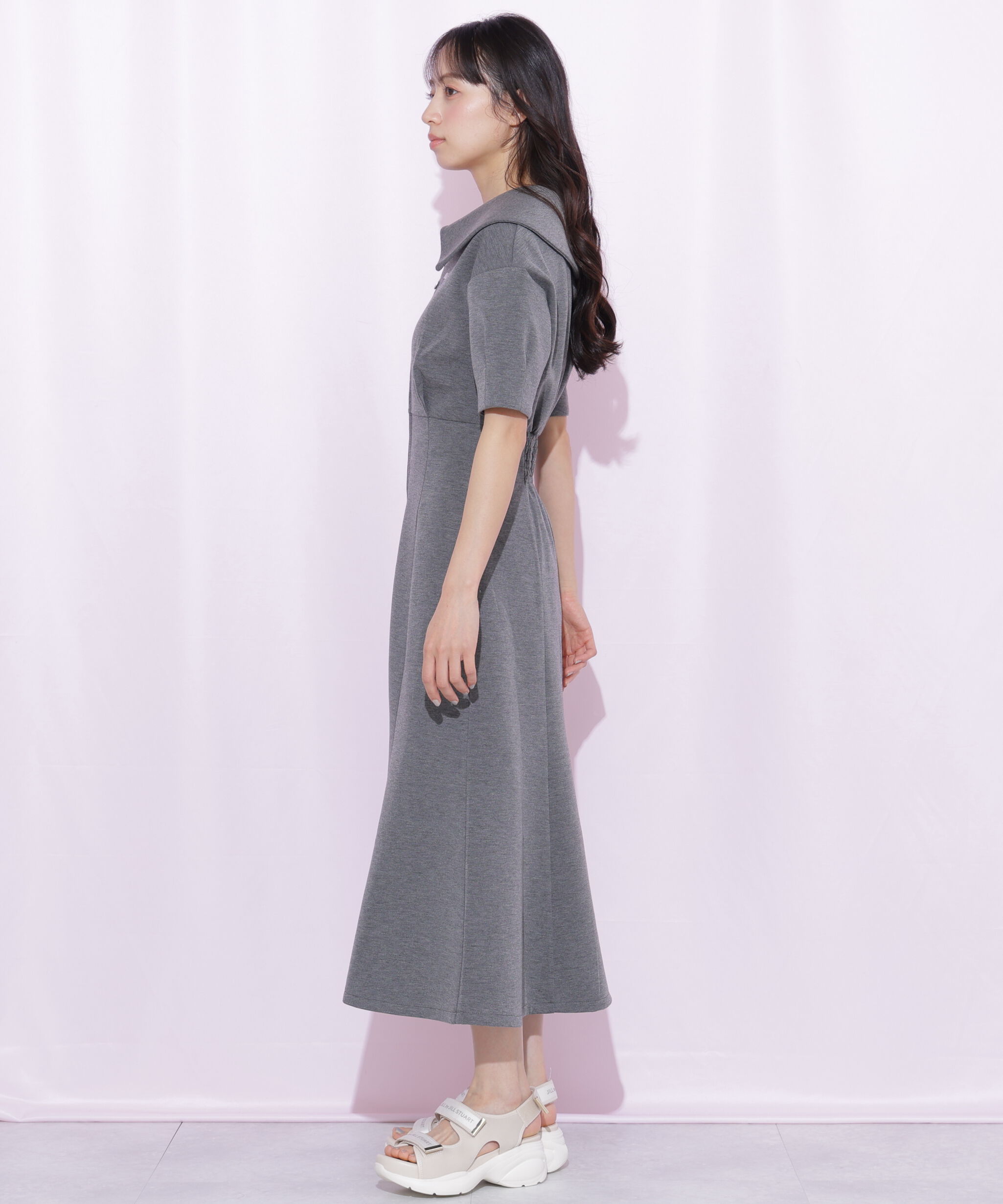  「ビッグカラーダイバーロングワンピース」|ワンピース|