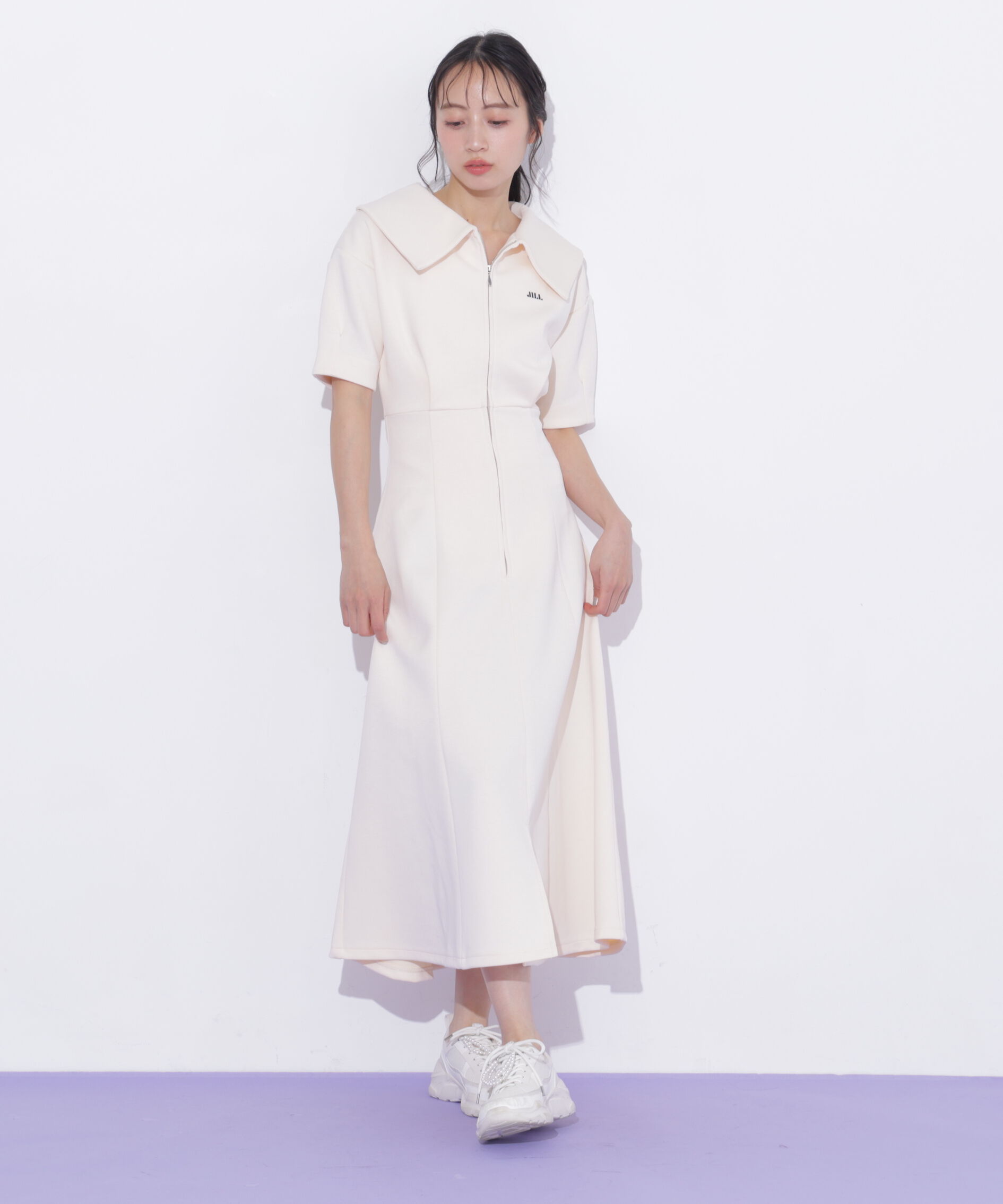  「ビッグカラーダイバーロングワンピース」|ワンピース|