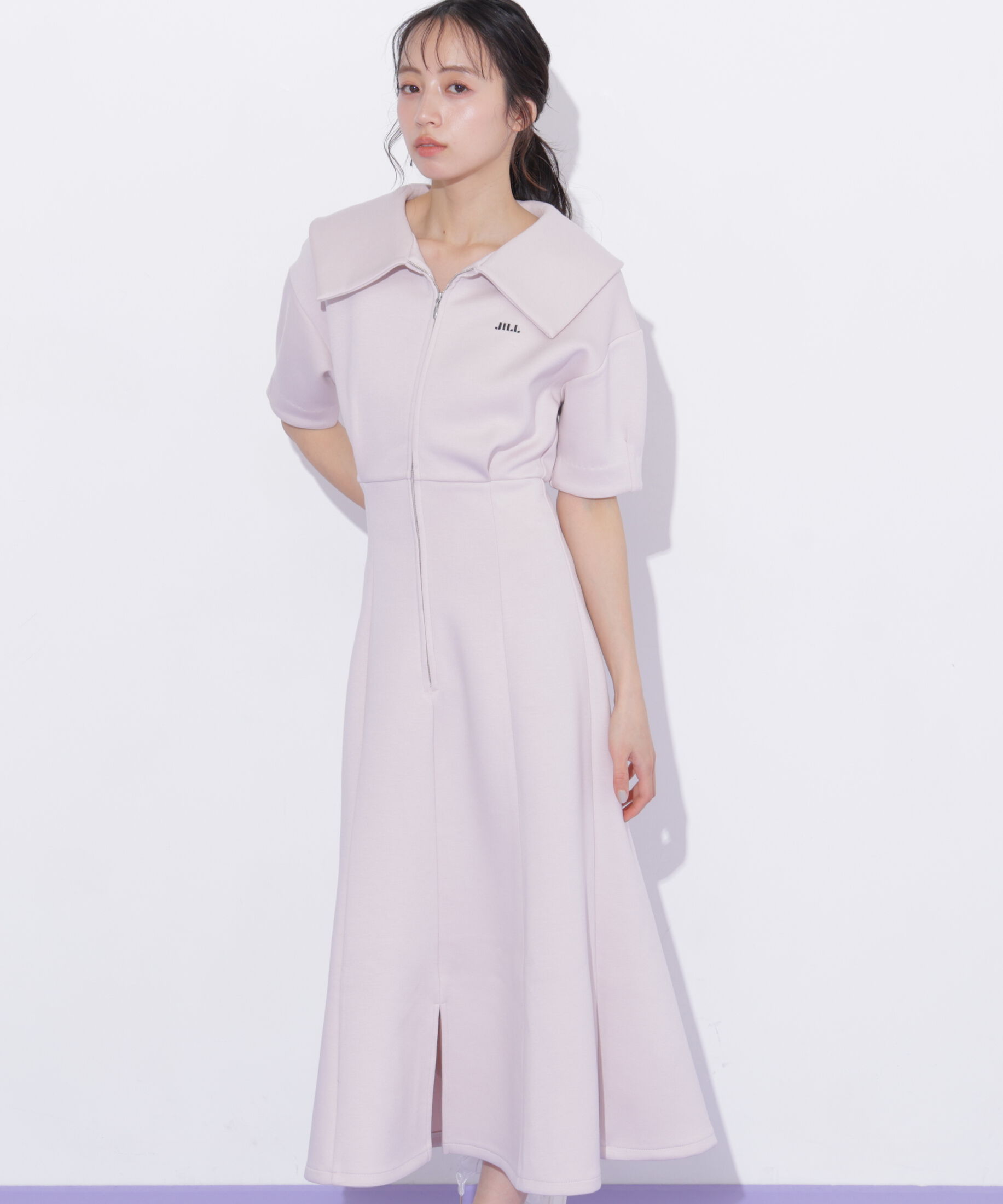  「ビッグカラーダイバーロングワンピース」|ワンピース|