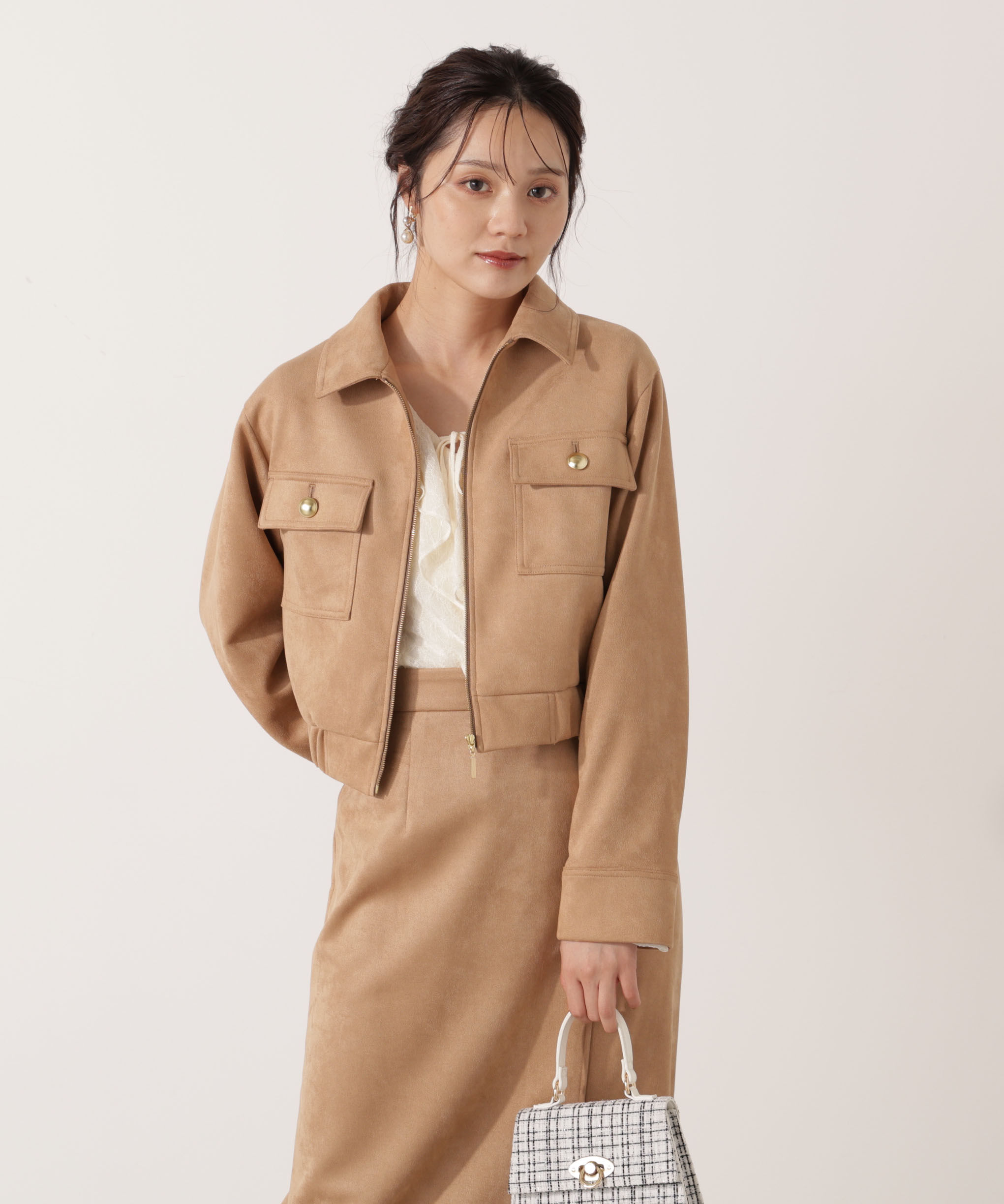 PROPORTION BODY DRESSING「＜ウォッシャブル＞ラッフルレースブラウス 25AW」|シャツ・ブラウス|