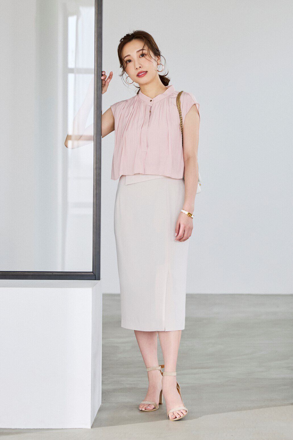  「◆アシンメトリーベルトスカート」|スカート|