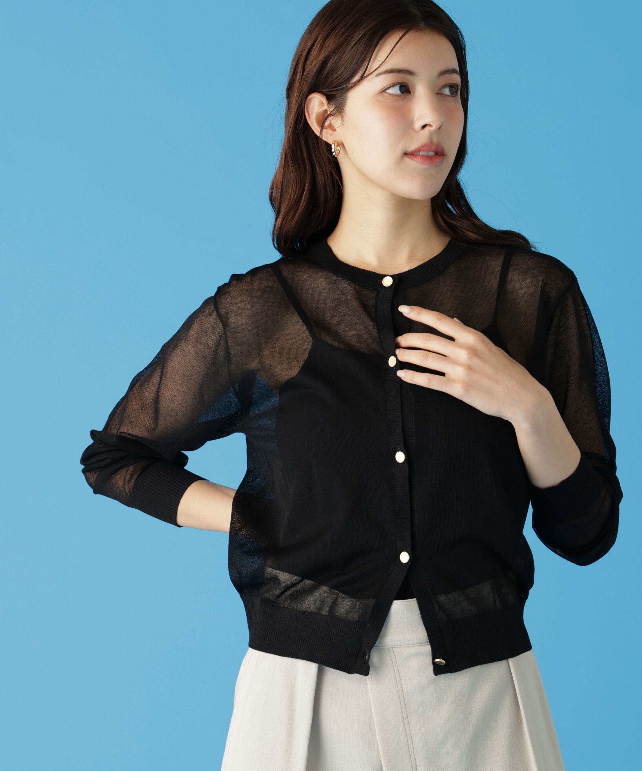  「◆シアーニットカーディガン」|その他|