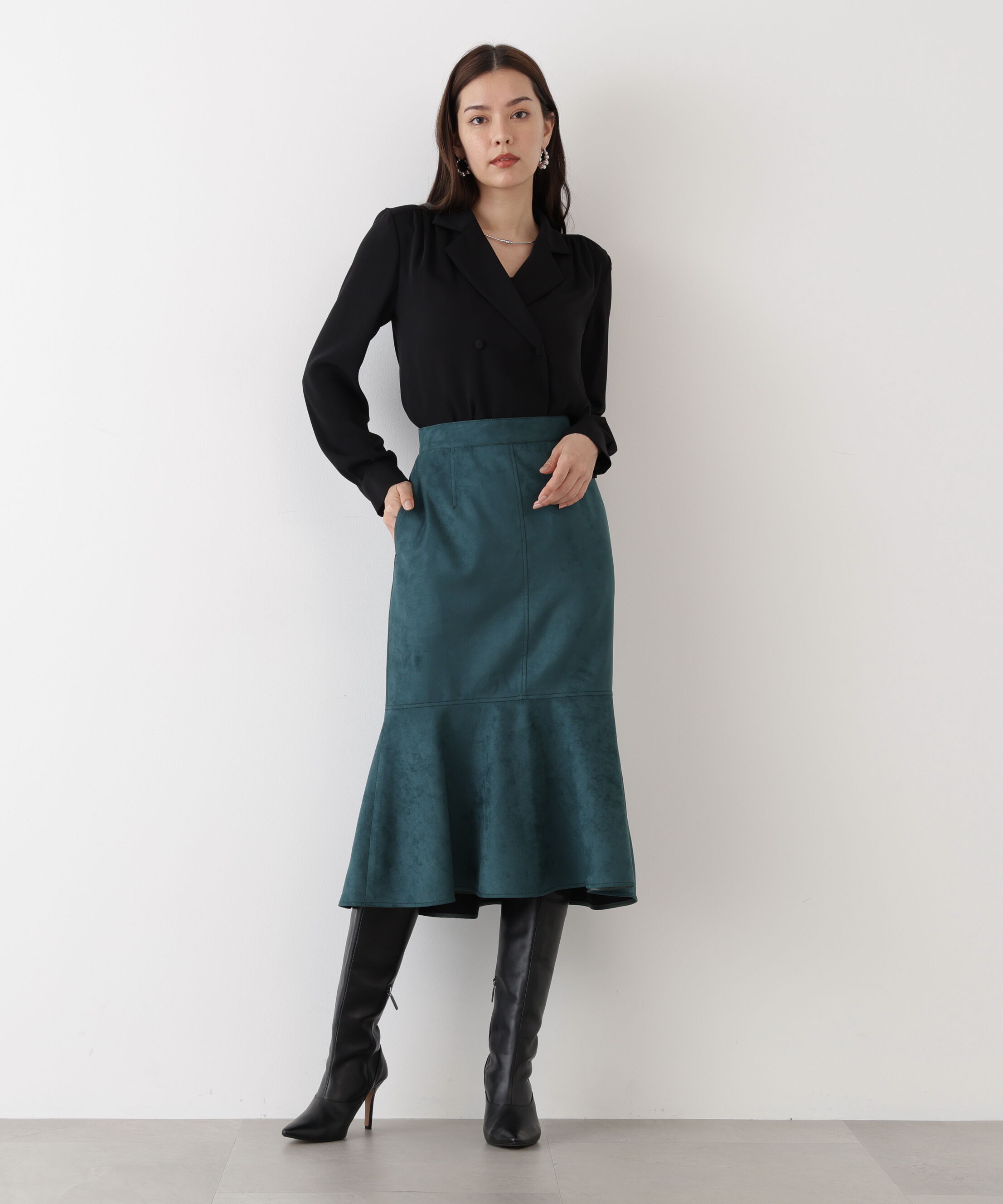  「◆ダブルブレストブラウス」|シャツ・ブラウス|