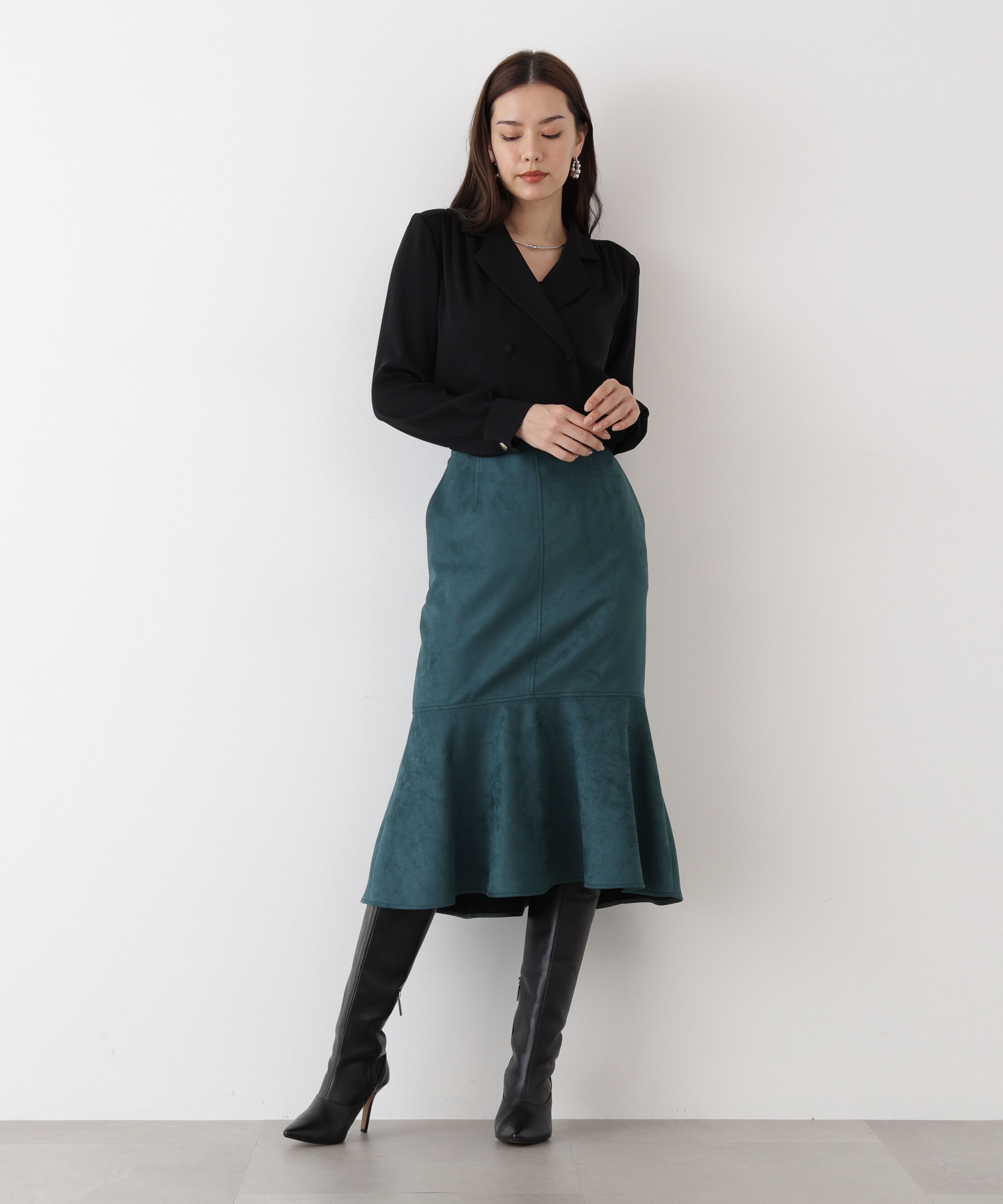  「◆ダブルブレストブラウス」|シャツ・ブラウス|