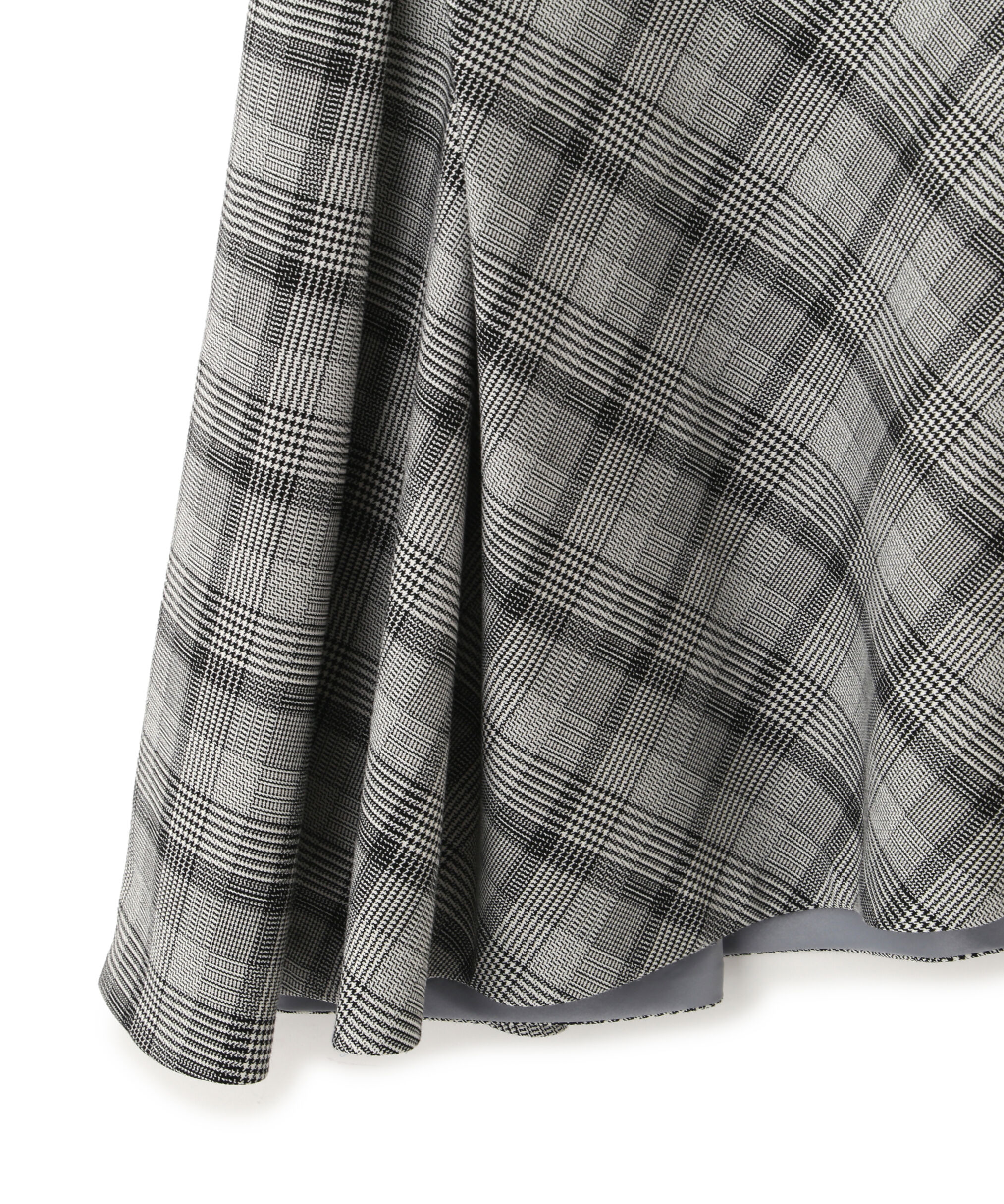  「◆グレンチェックアシンメトリーラッフルスカート」|スカート|