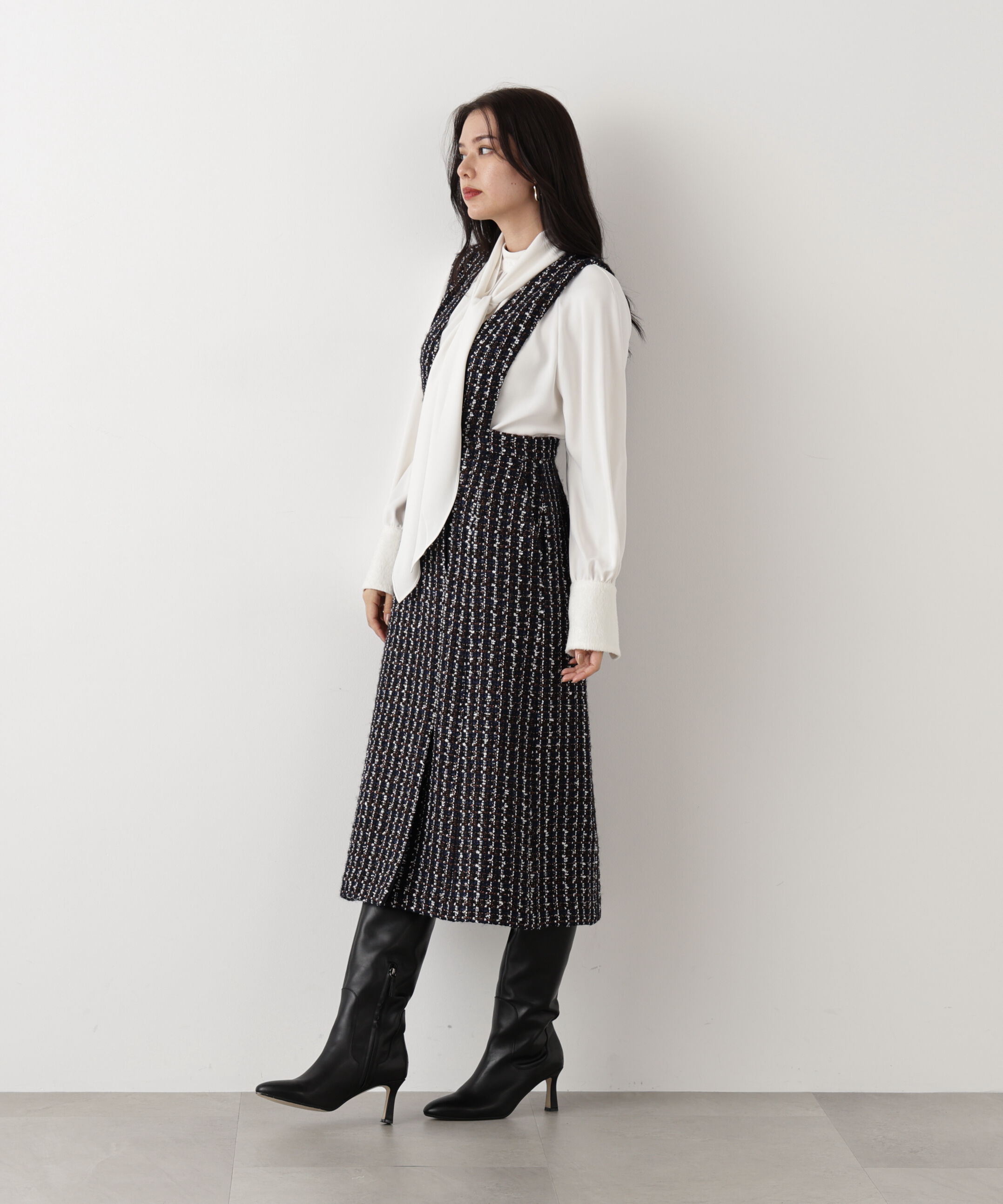  「◆ジャギーカフスリボンブラウス」|シャツ・ブラウス|