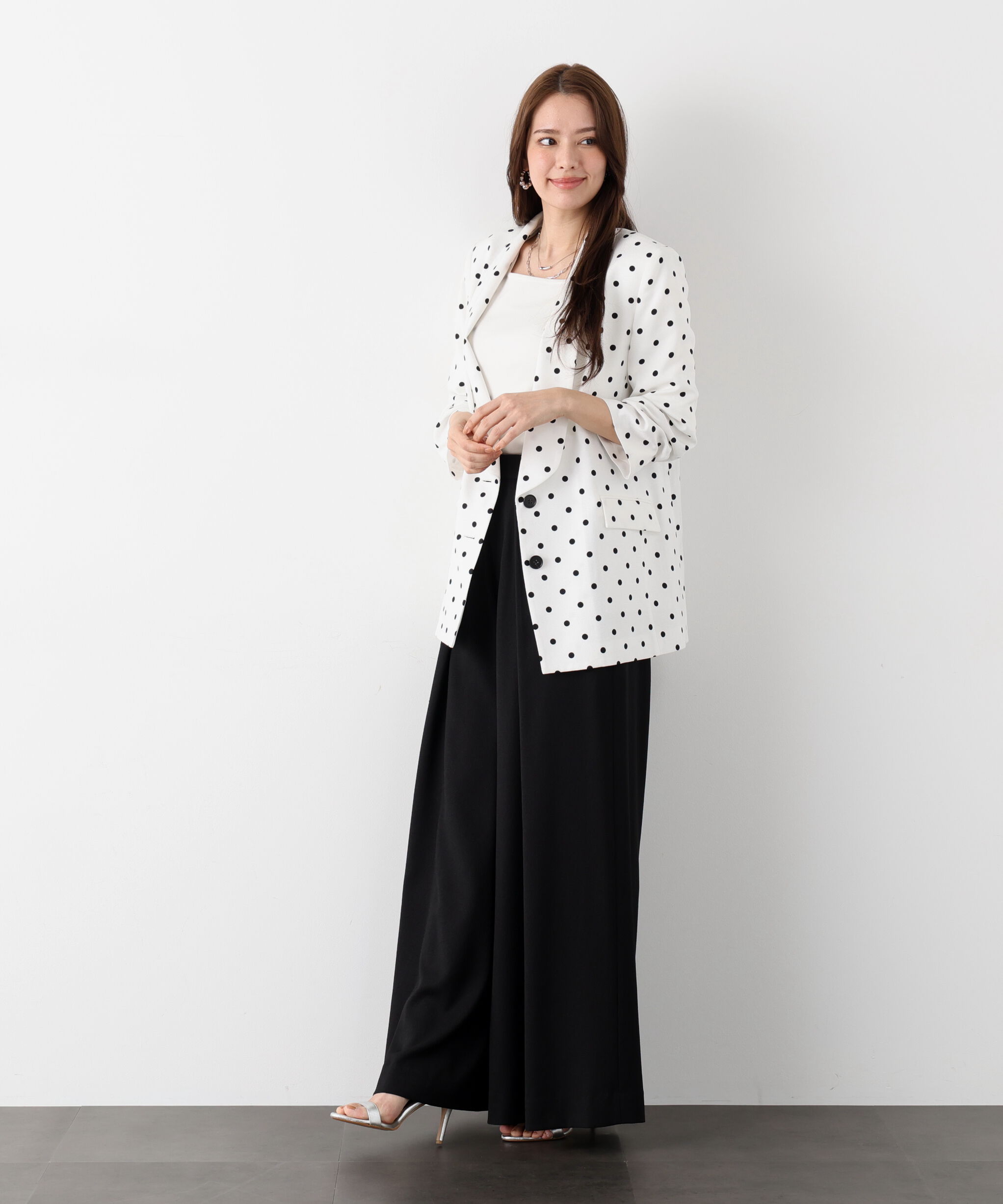  「ショールカラーロングジャケット」|その他|