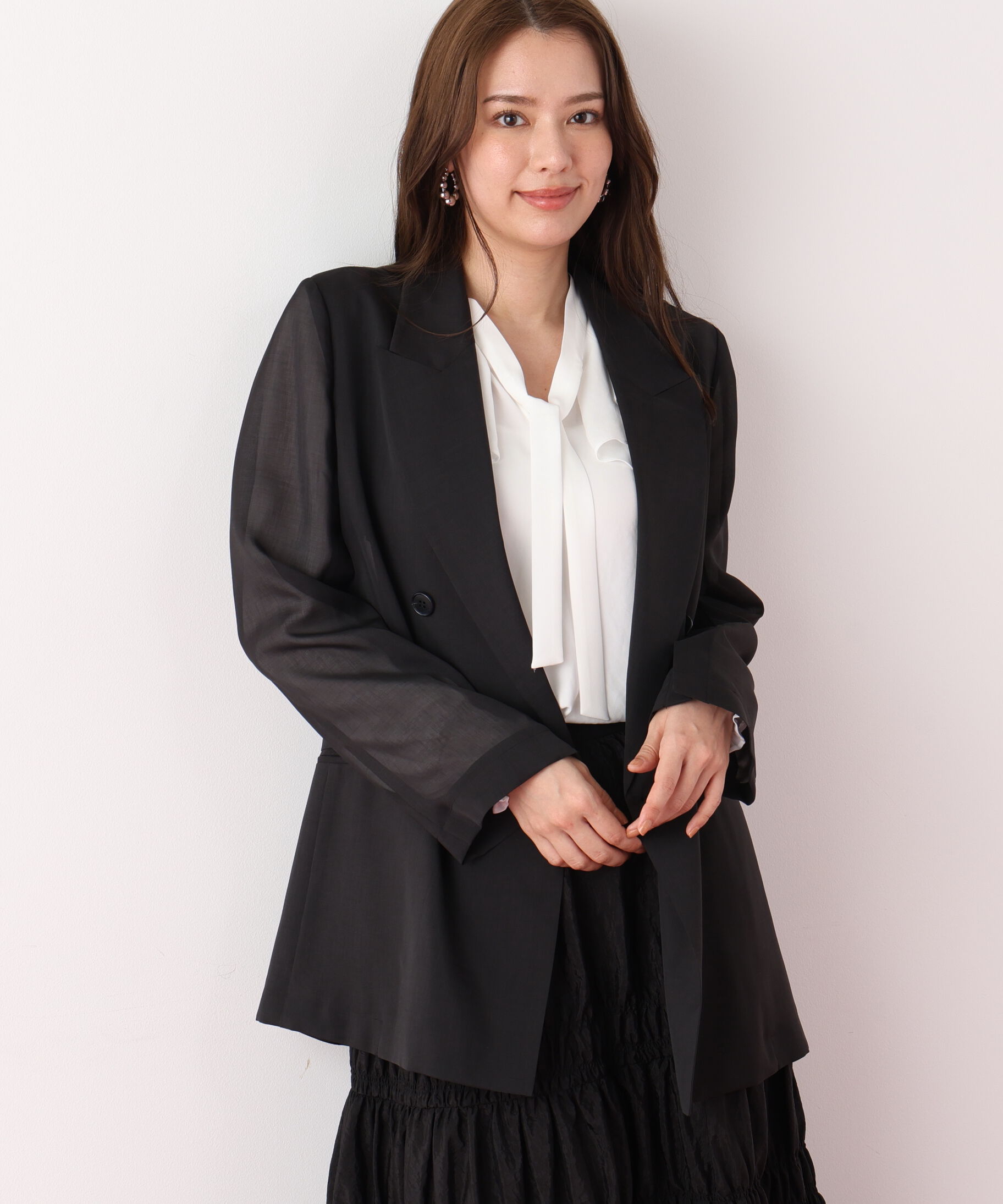  「スリーブボタンシアージャケット」|その他|