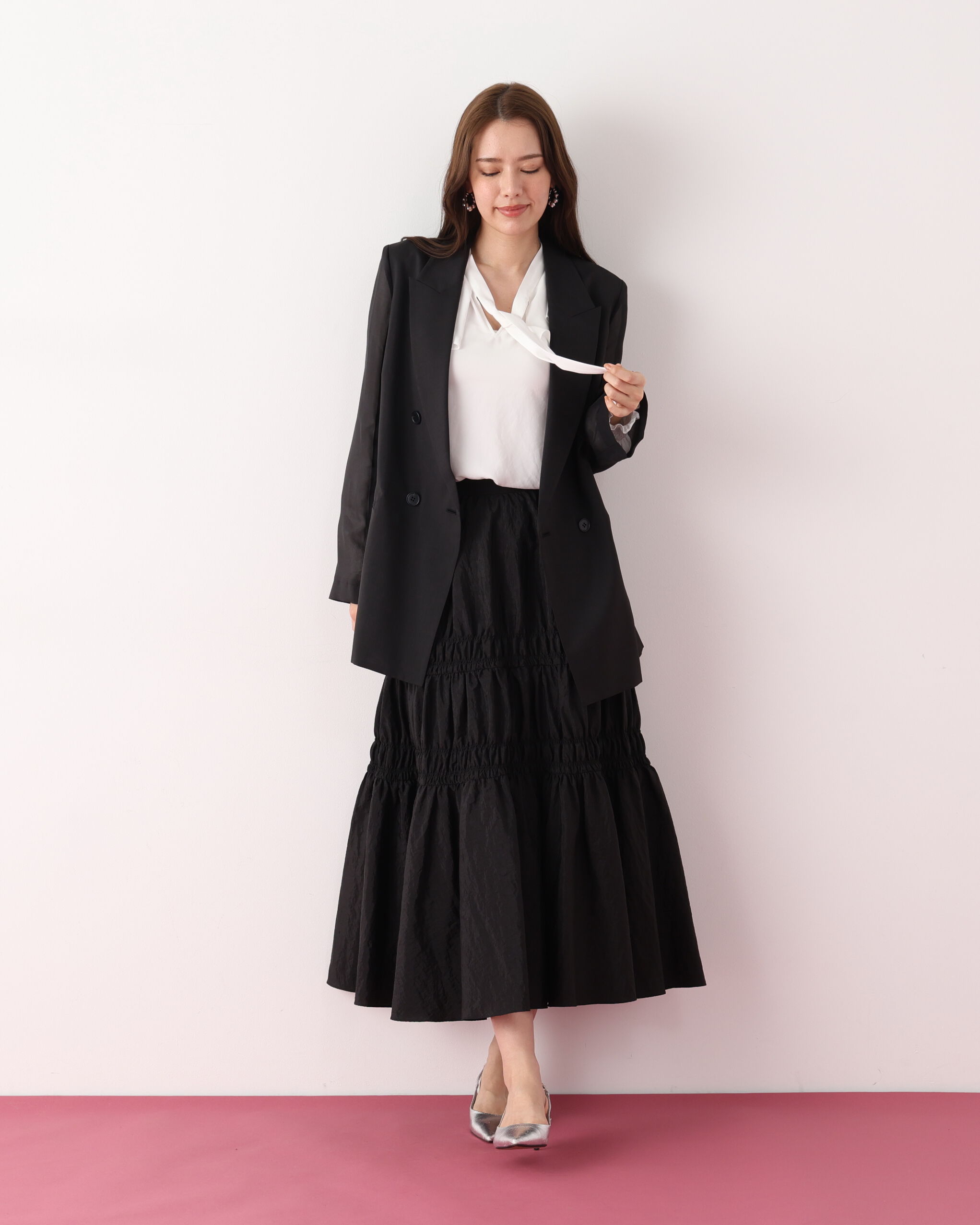  「スリーブボタンシアージャケット」|その他|