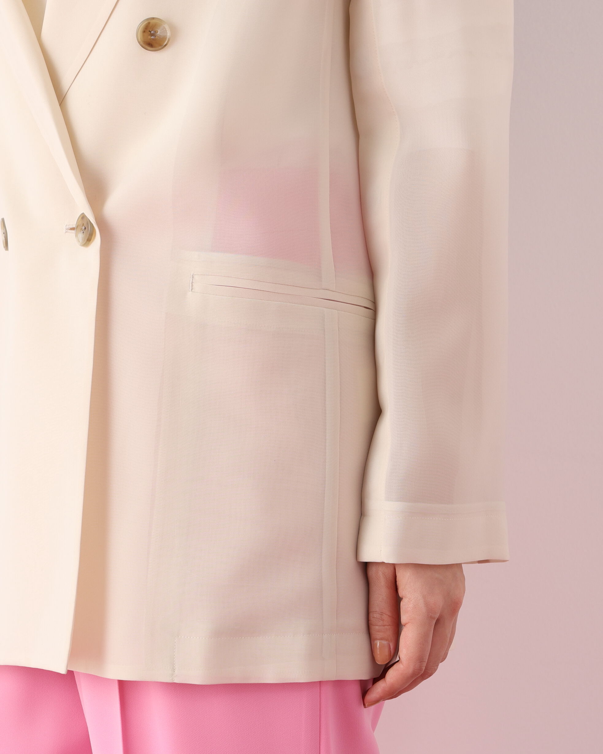  「スリーブボタンシアージャケット」|その他|