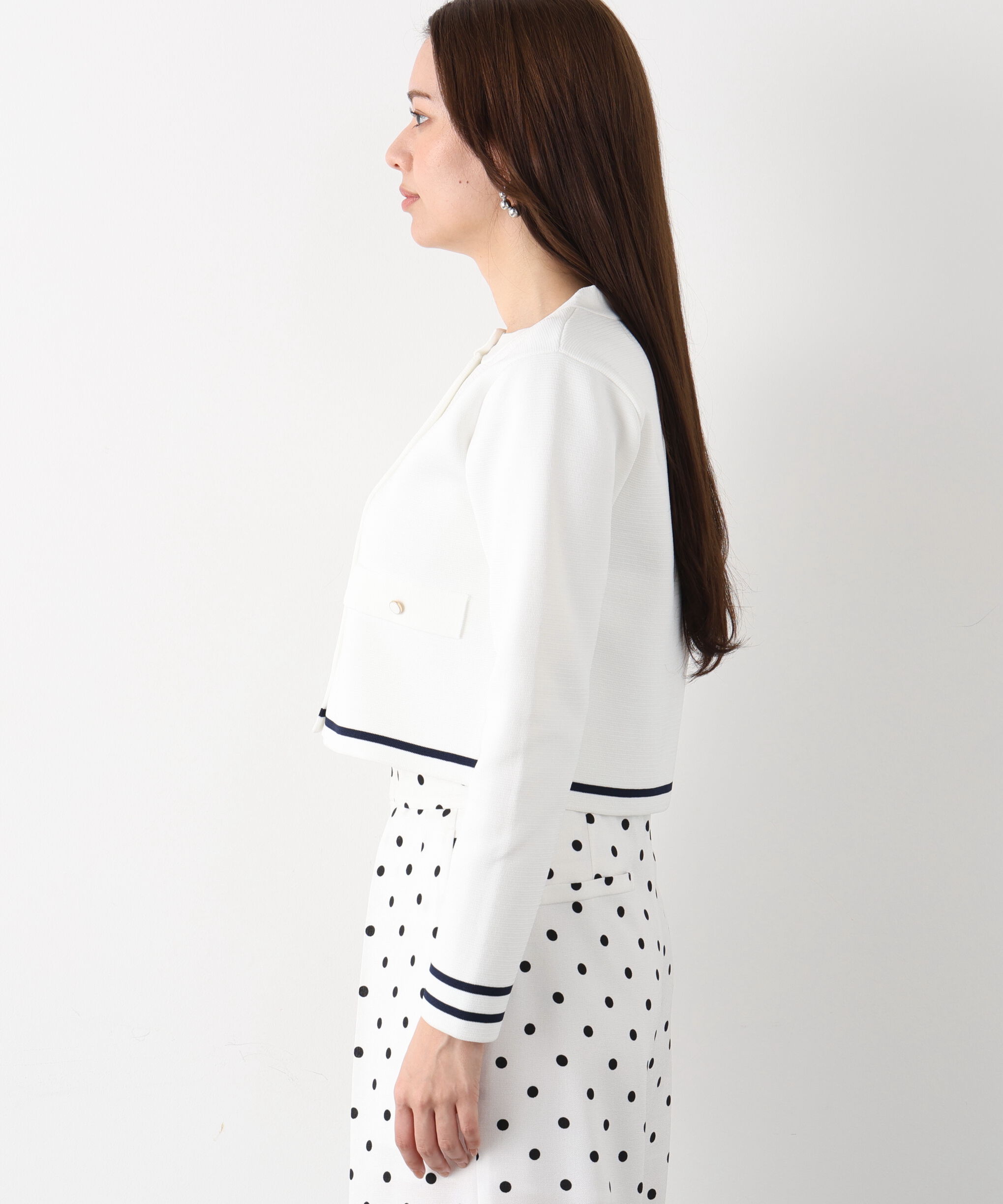  「ミラノリブマリンニットジャケット」|その他|