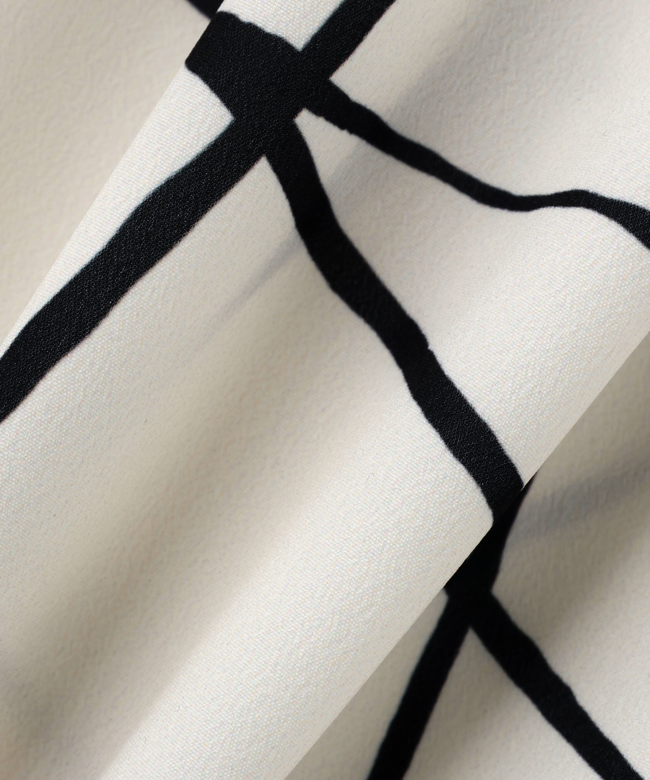  「ラインプリントタックスカート」|スカート|