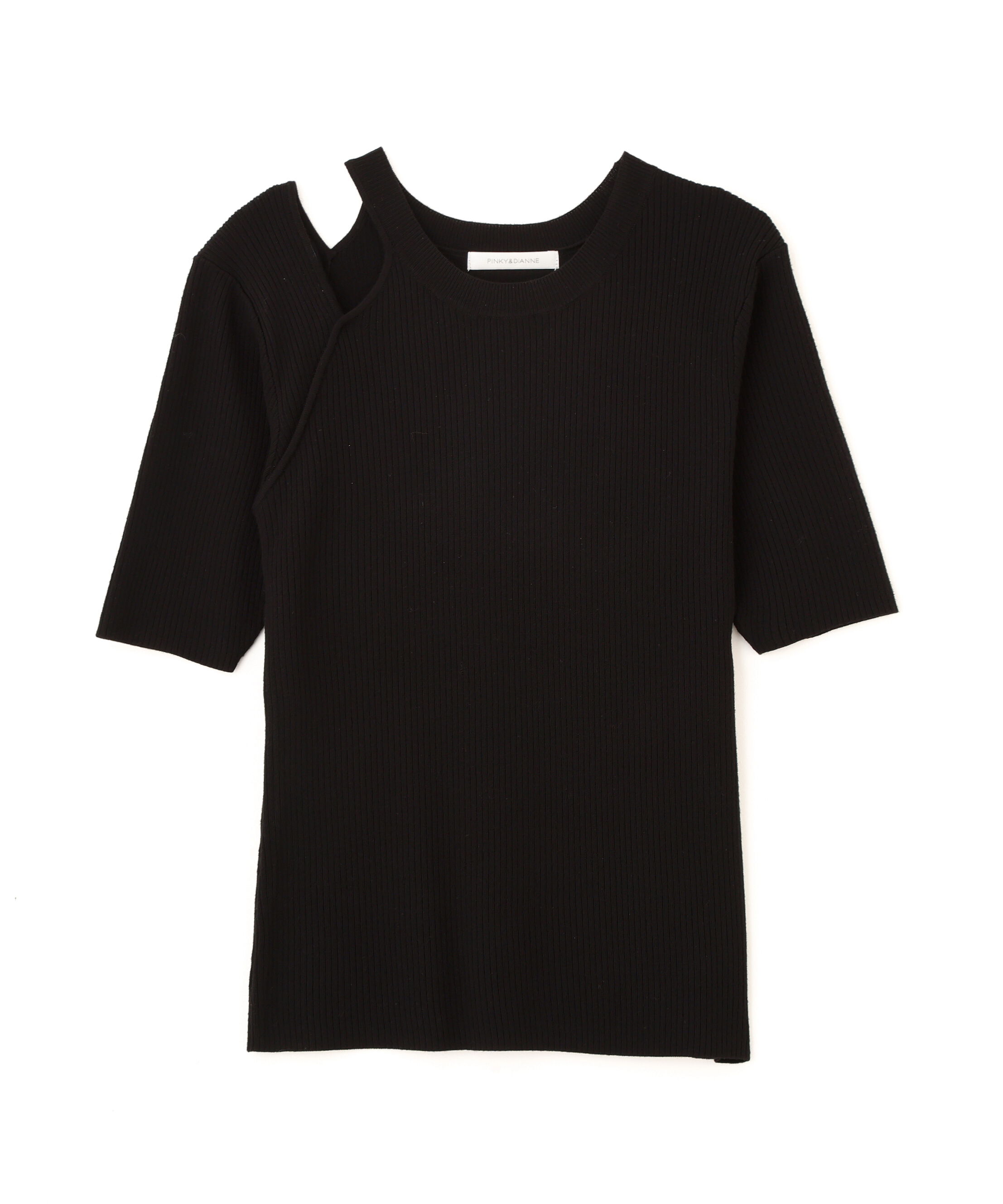  「［美香さん着用］カッティングニットプルオーバー」|ニット・セーター|