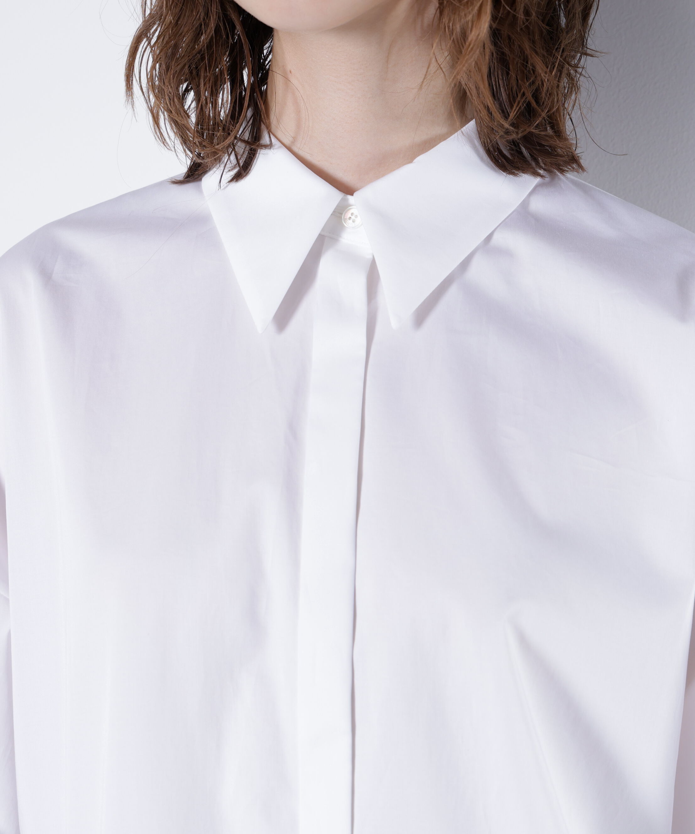  「ラッフルシャツ_」|シャツ・ブラウス|