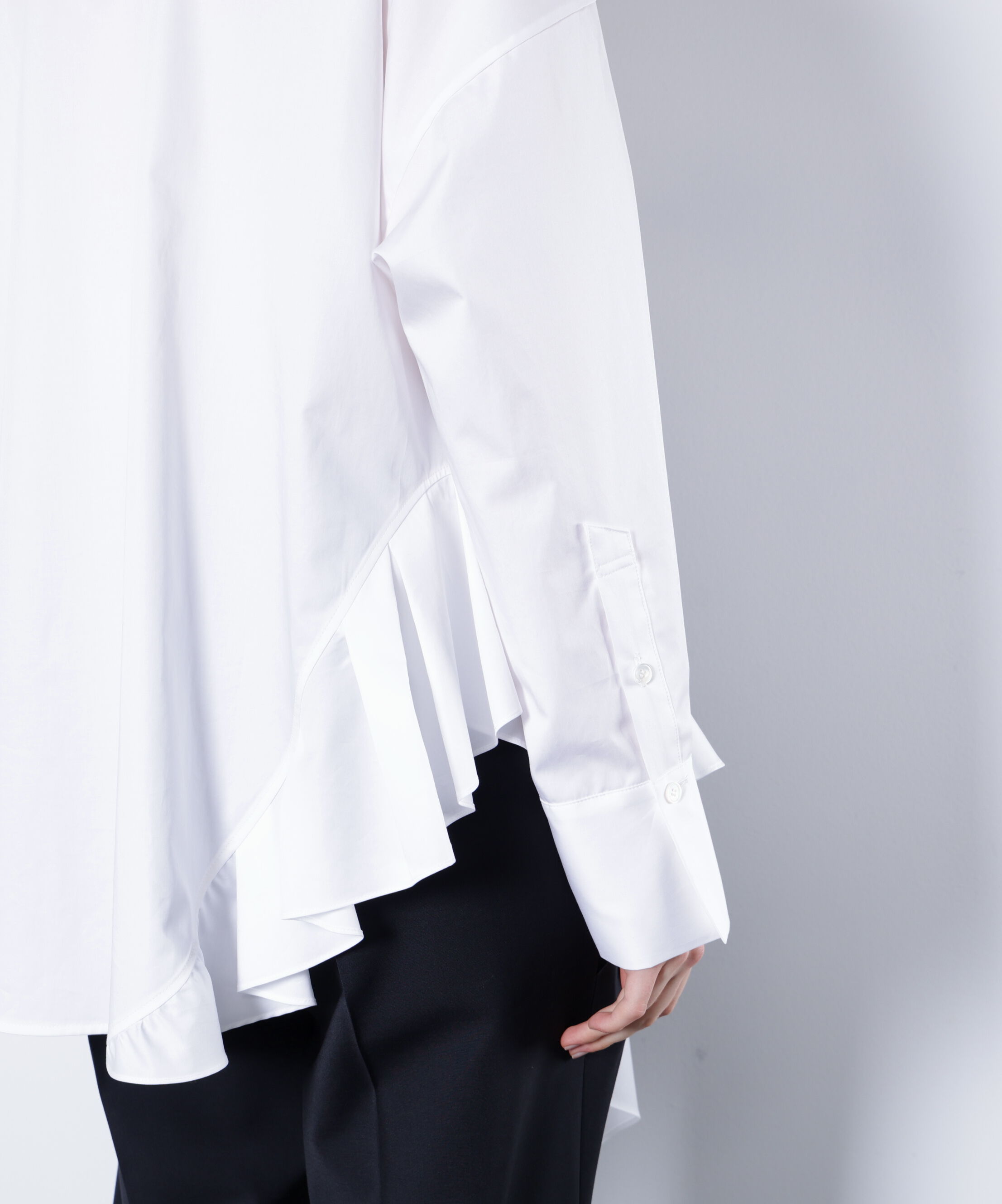  「ラッフルシャツ_」|シャツ・ブラウス|