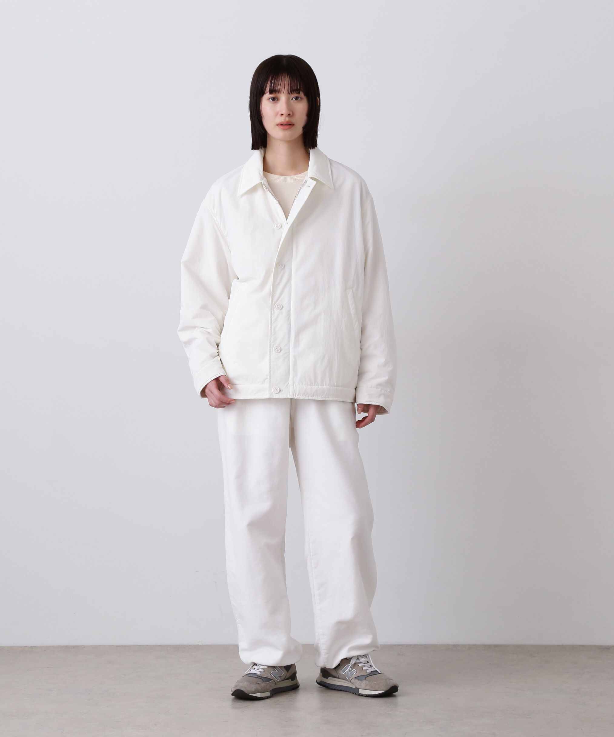 YLEVE 「Ｙ / RECYCLE NYLON MIX TAFFETA / RECYCLE POLYESTER FLEECE COAT」|その他|