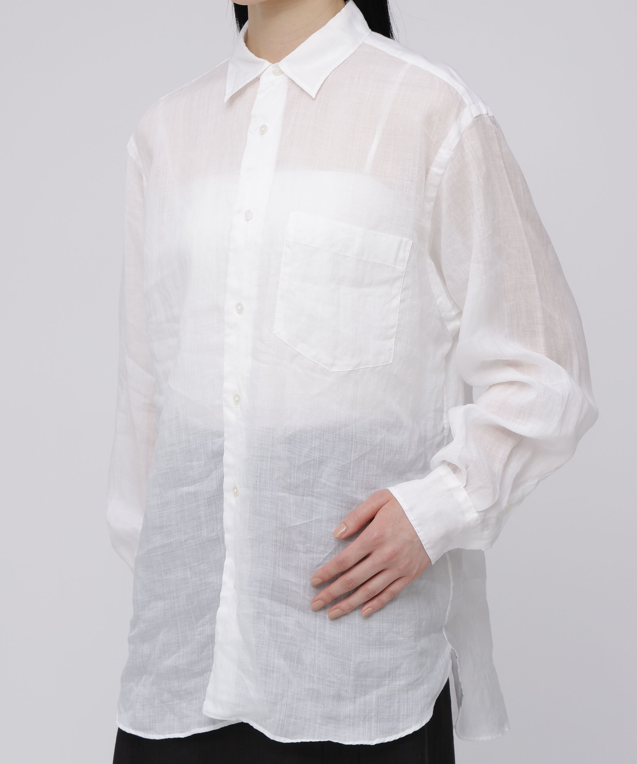 YLEVE 「YLEVE / ROYAL RAMIE BROAD SHIRT」|シャツ・ブラウス|