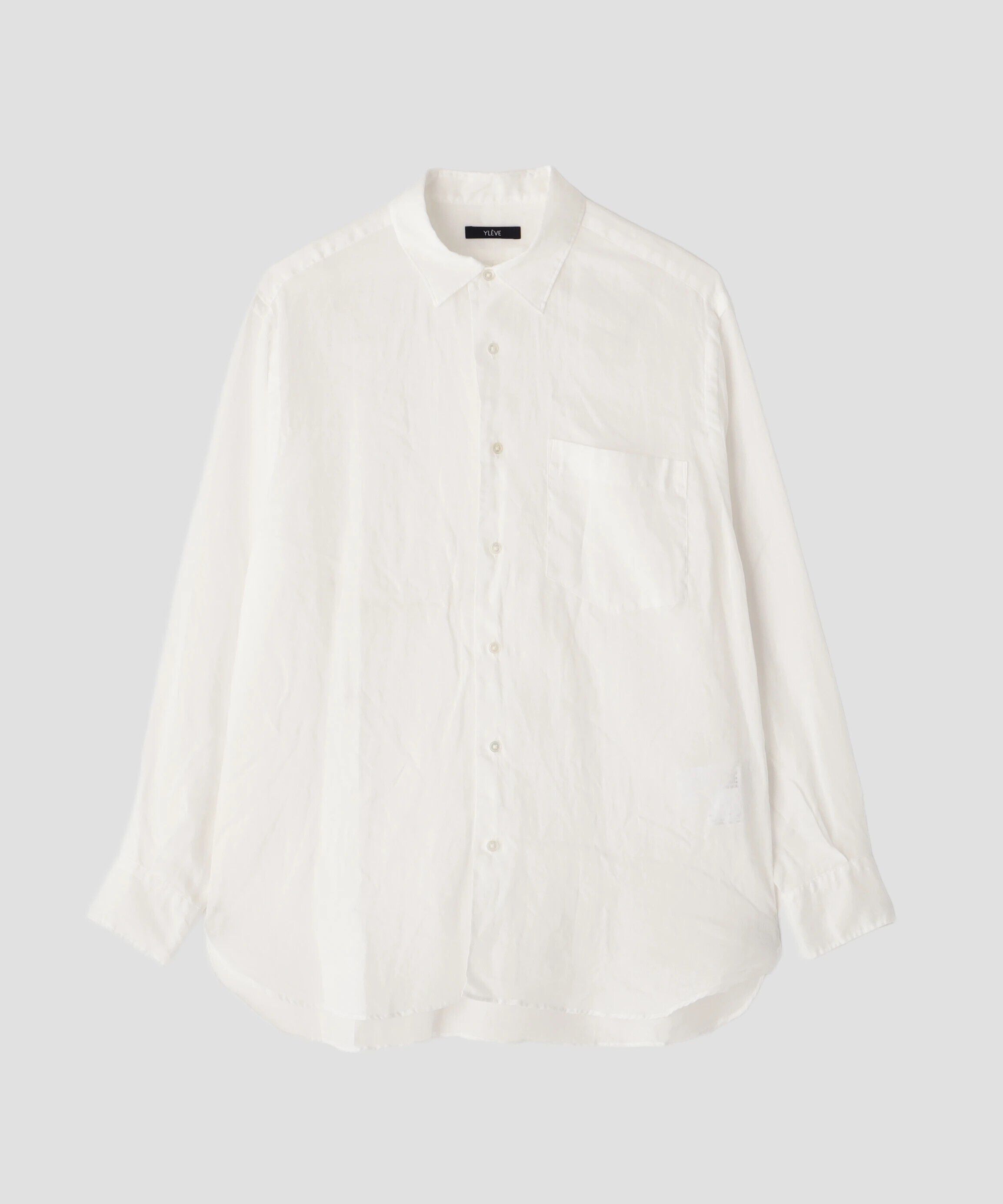 YLEVE 「YLEVE / ROYAL RAMIE BROAD SHIRT」|シャツ・ブラウス|