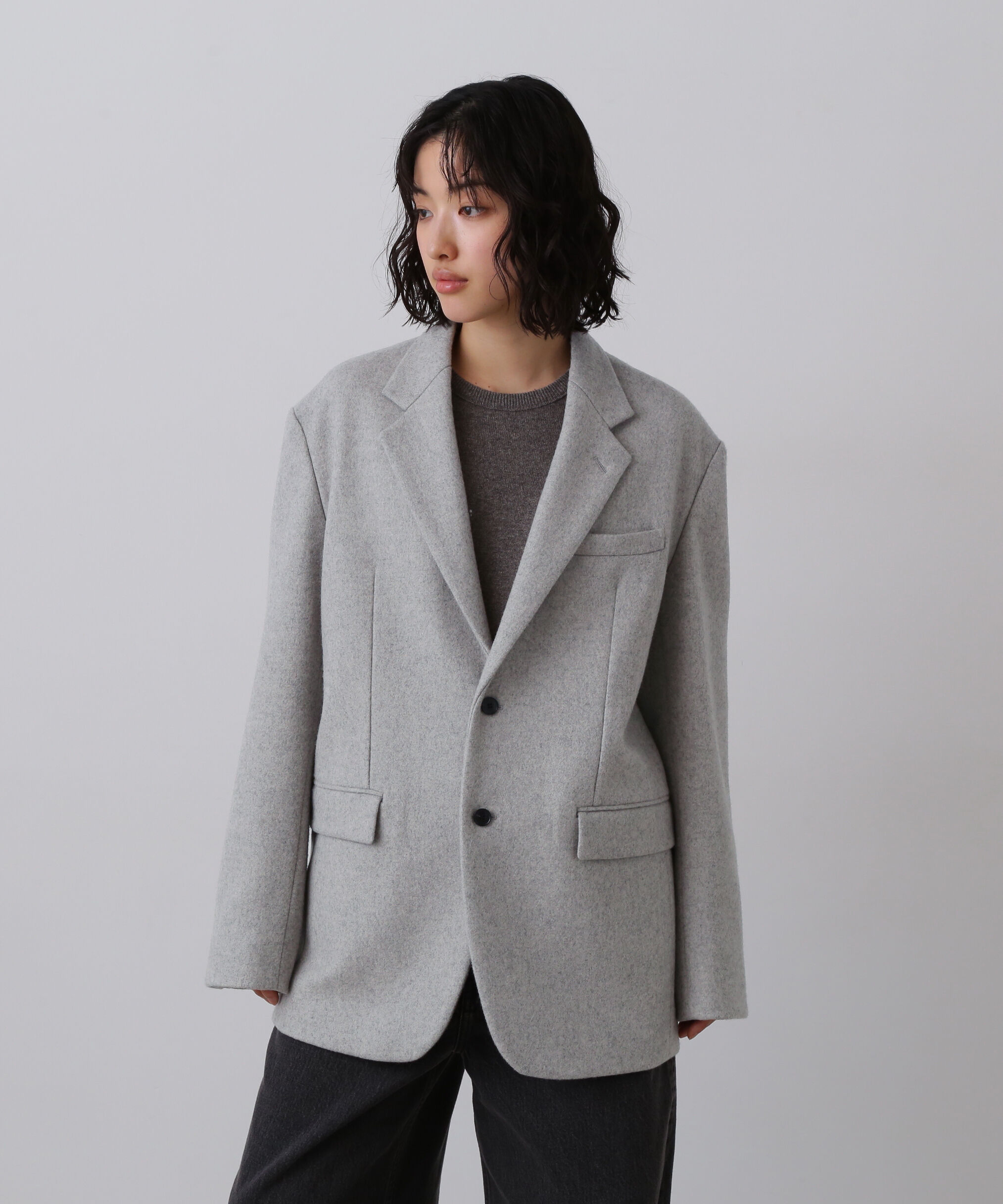 YLEVE 「YLEVE / NON MULESING WOOL OVERDYE MELTON JACKET」|その他|